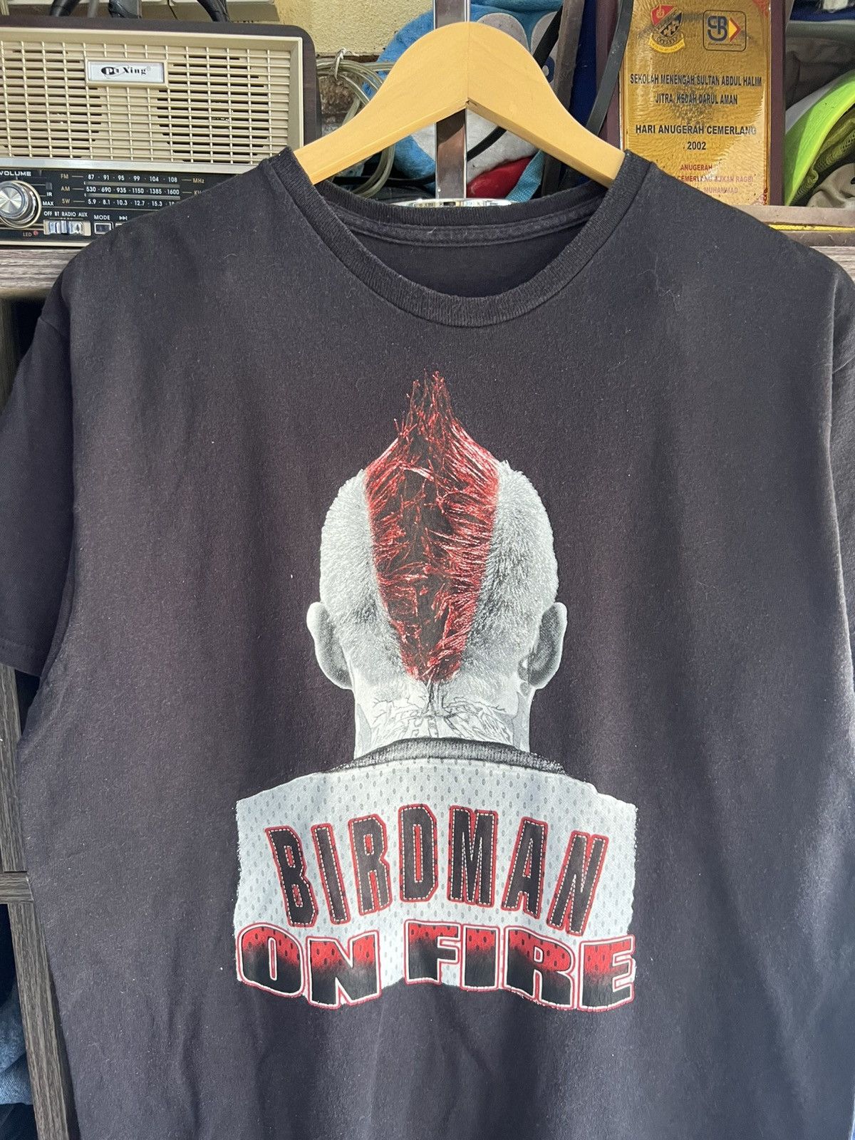 Vintage 🔥Vintage Birdman On Fire Tee Size US M / EU 48-50 / 2 - 3 Thumbnail