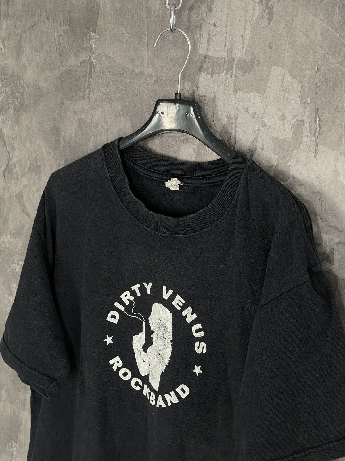 Hysteric Glamour × Vintage Vintage Faded Black Glamour Y2K Dirty Venus T shirt Size US L / EU 52-54 / 3 - 7 Thumbnail