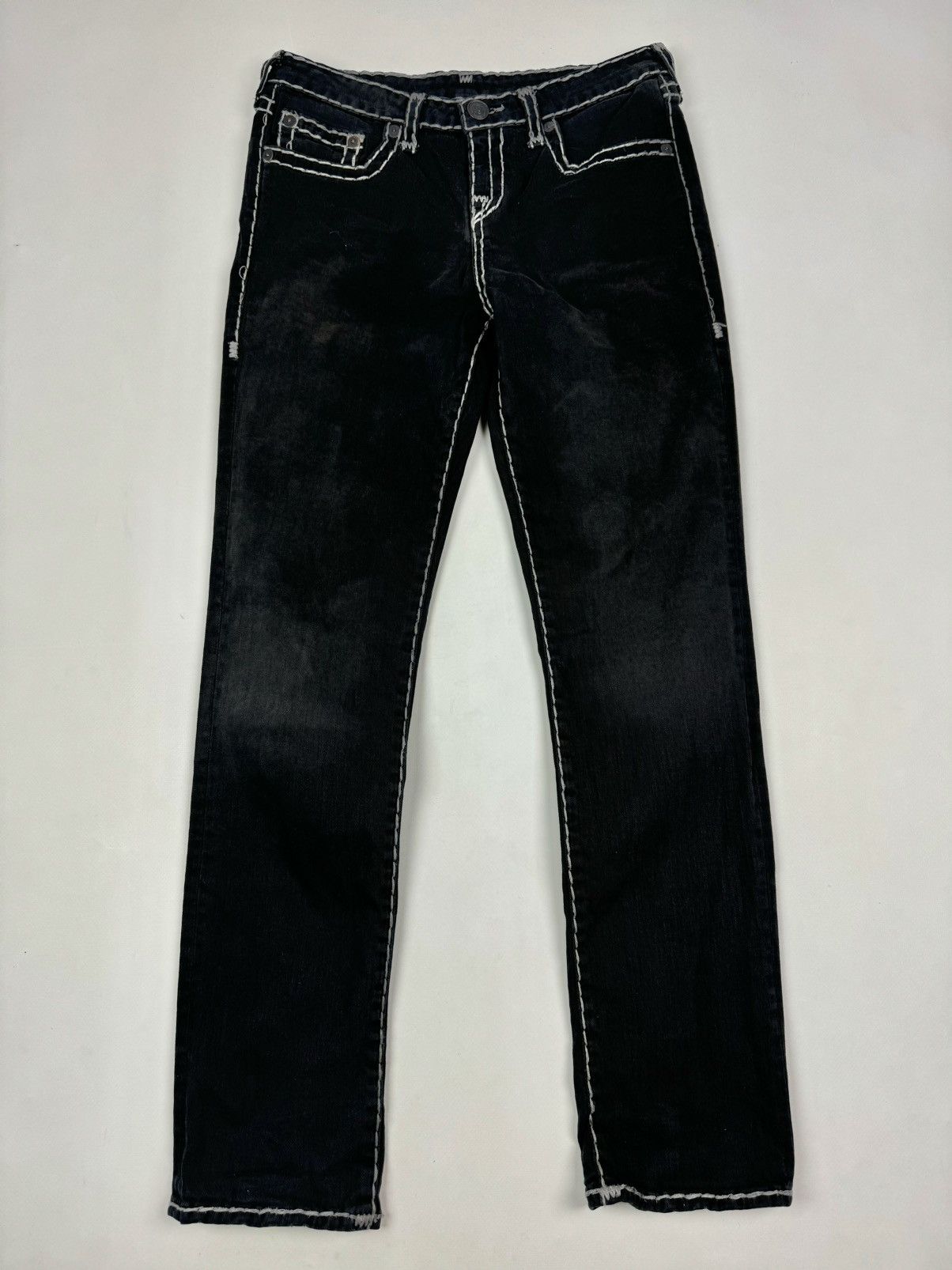 True Religion True Religion Faded Geno Super Slim Pants Size 30" / US 8 / IT 44 - 1 Thumbnail