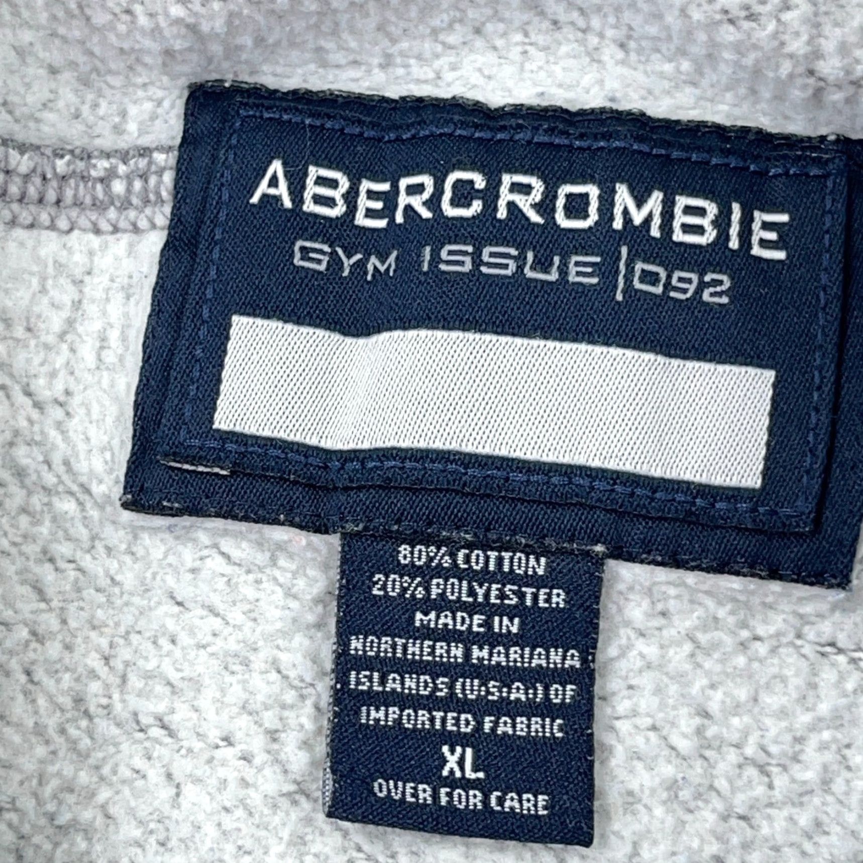 Abercrombie & Fitch VINTAGE Abercrombie & Fitch Sweatshirt Men XL Gray Y2K 2000s Gym Faded Grunge Worn Size US XL / EU 56 / 4 - 4 Thumbnail
