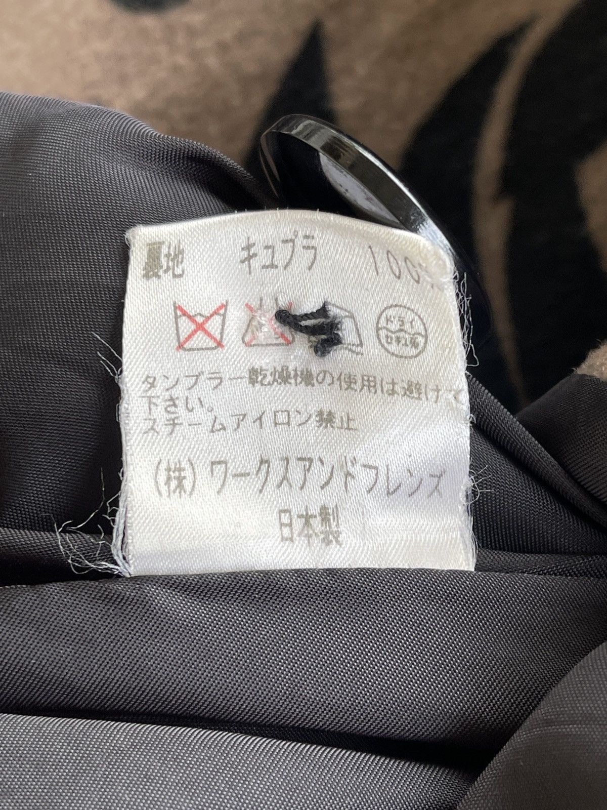 Yohji Yamamoto 1990s Yohji Yamamoto Double Breasted Floral Coats Size M / US 6-8 / IT 42-44 - 8 Thumbnail