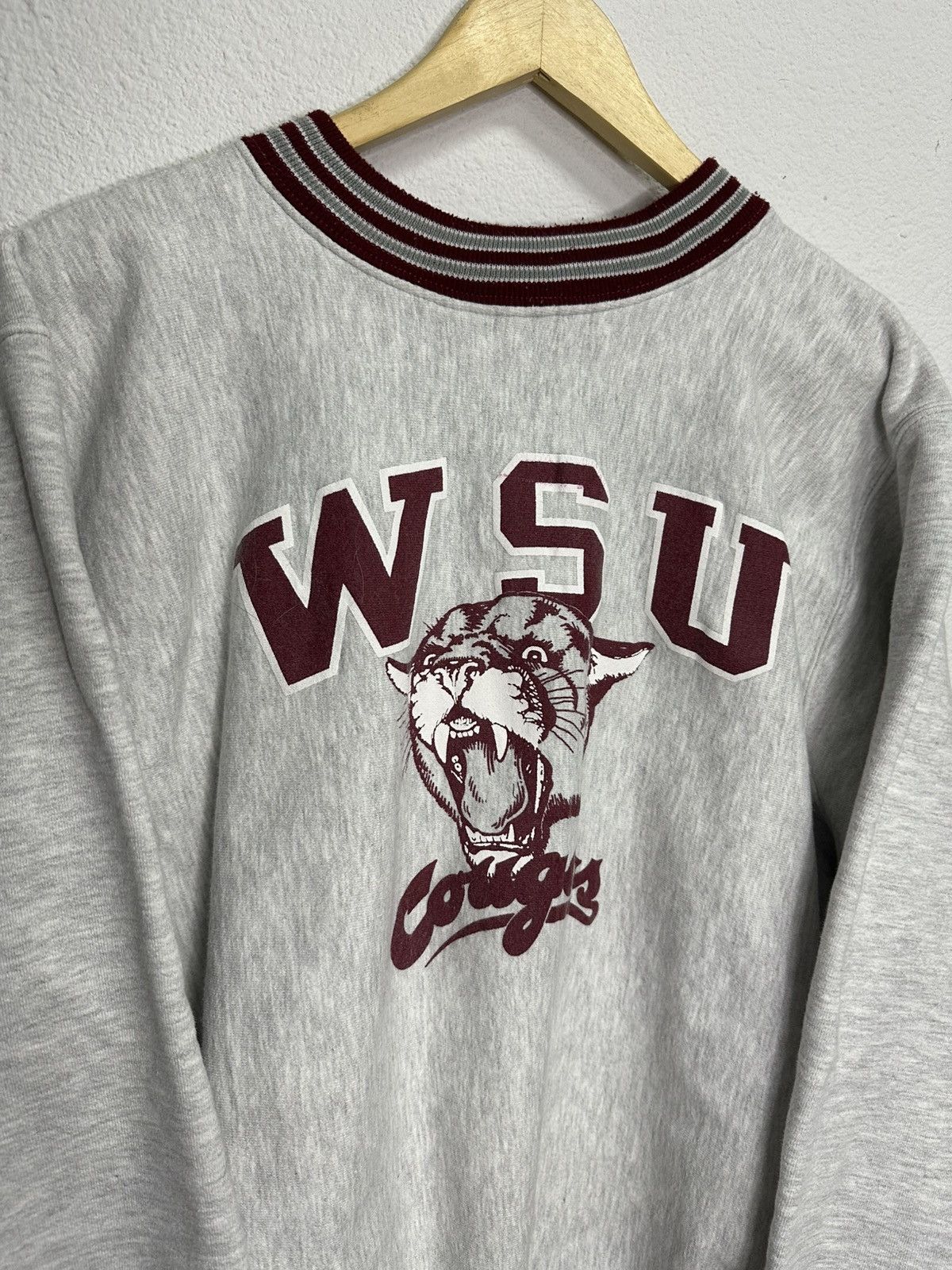 NCAA 90’s Washington State Cougars Crewneck Size US XL / EU 56 / 4 - 2 Thumbnail