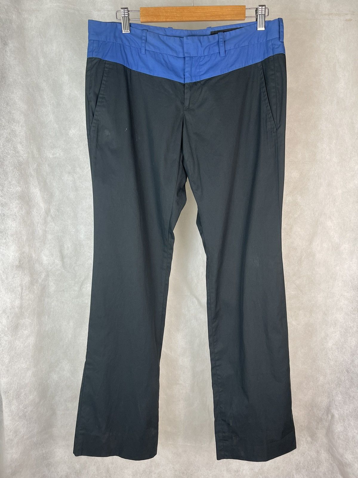 image of Archival Clothing x Gucci Ss2009 Gucci Two Tone Trousers, Men's (Size 34)