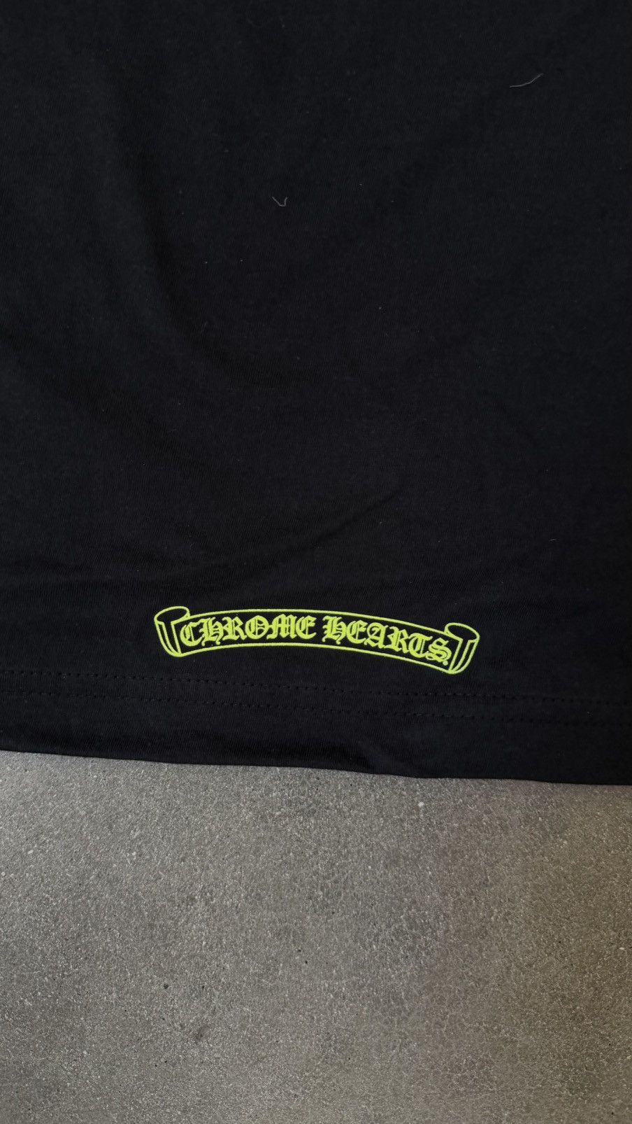 Chrome Hearts Chrome Hearts Neon Yellow Horseshoe Pocket T-Shir Size US XL / EU 56 / 4 - 5 Thumbnail