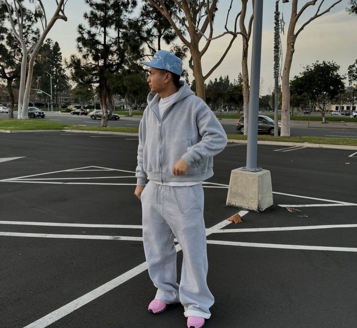 HMDD HMDD Heather Grey Blank Men's Zip Up Hoodie Size US XS / EU 42 / 0 - 1 Thumbnail