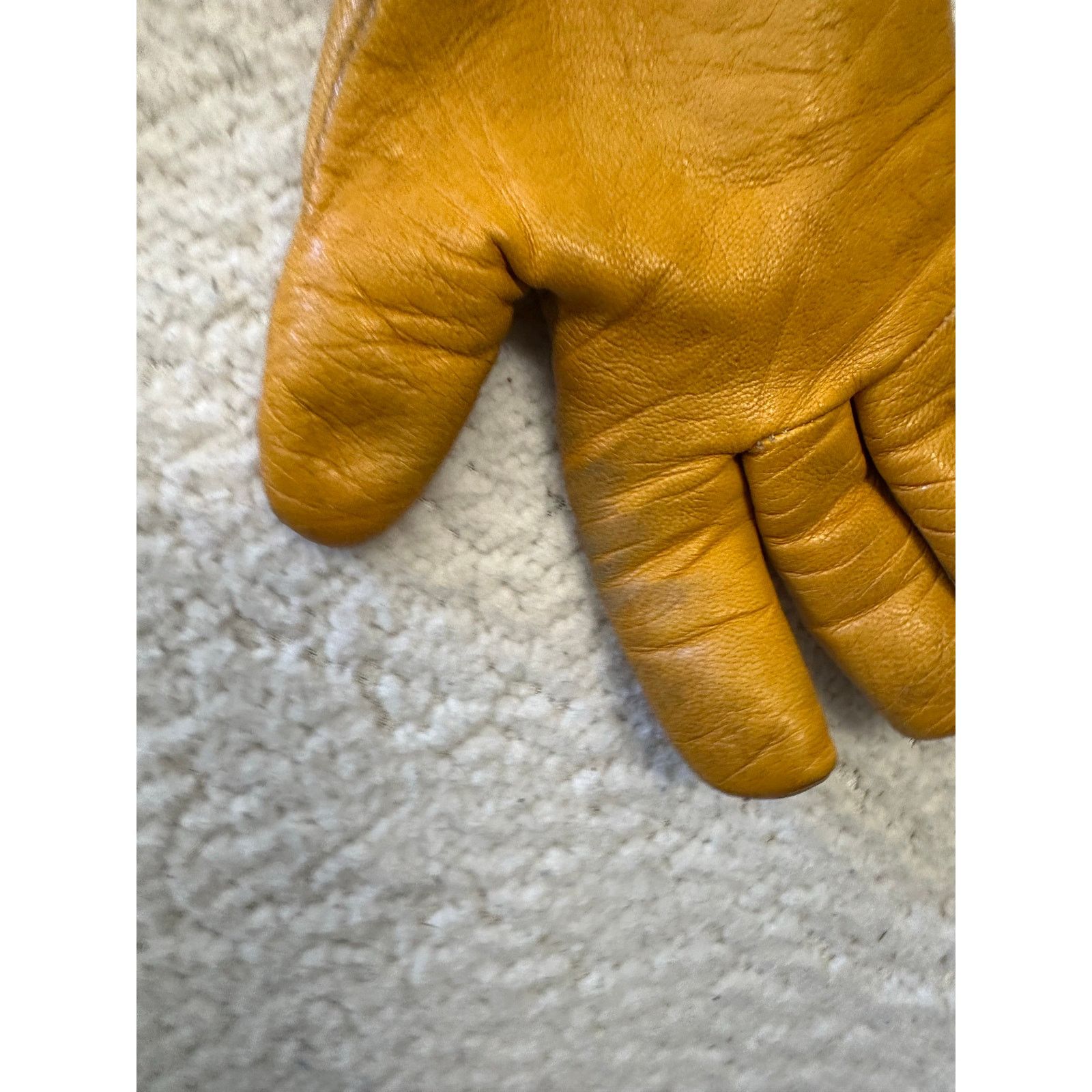 Filson Filson Mens Goat Leather Gloves Merino Wool Lined Small Size ONE SIZE - 6 Thumbnail