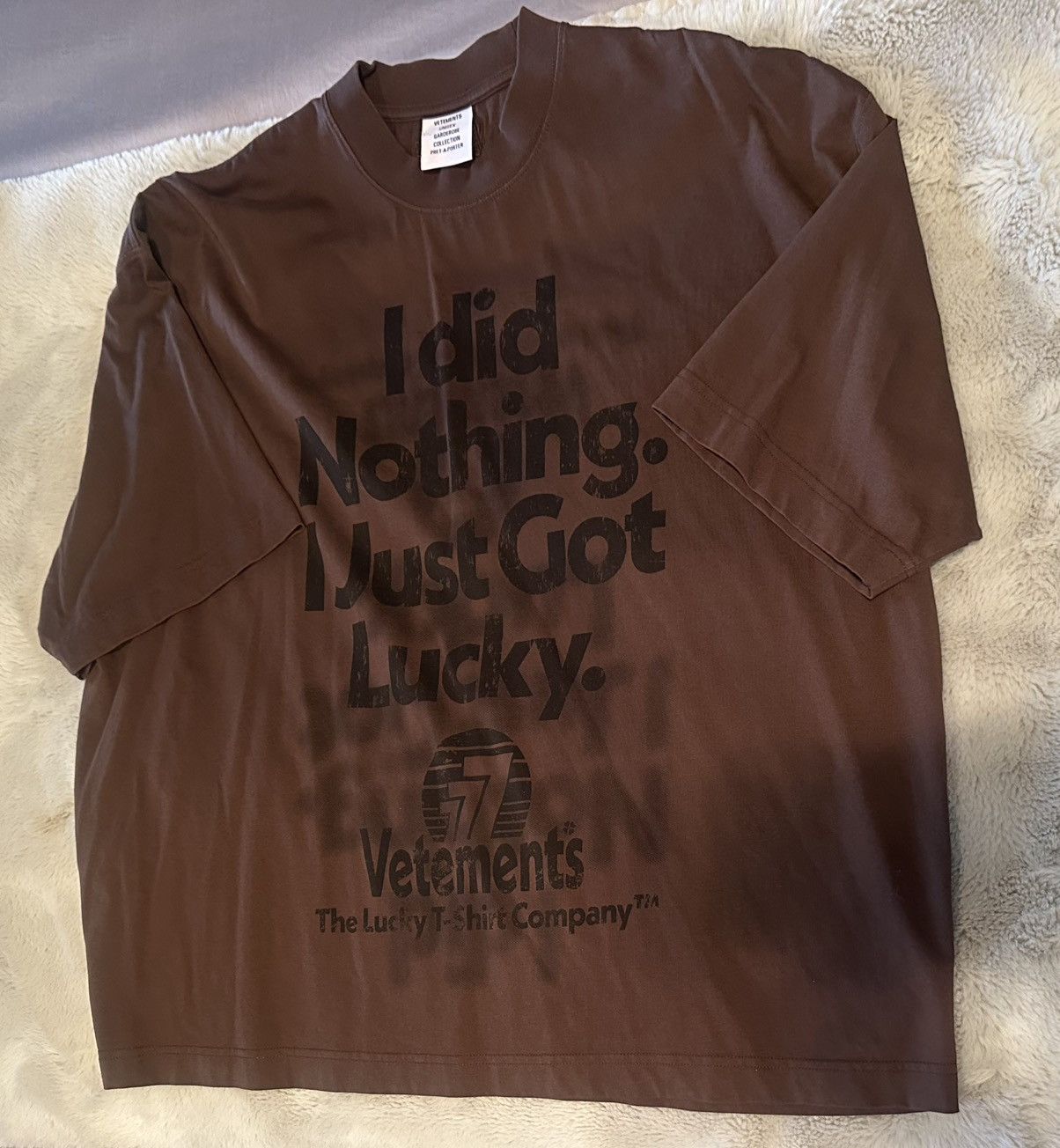 Travis Scott Travis Scott Vegas Bazaar Souvenir Tee Brown