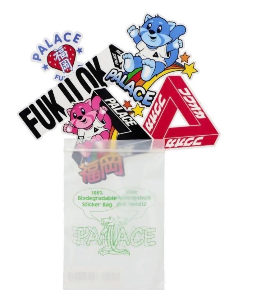 Palace Palace Fukuoka Sticker Pack Size ONE SIZE - 1 Thumbnail