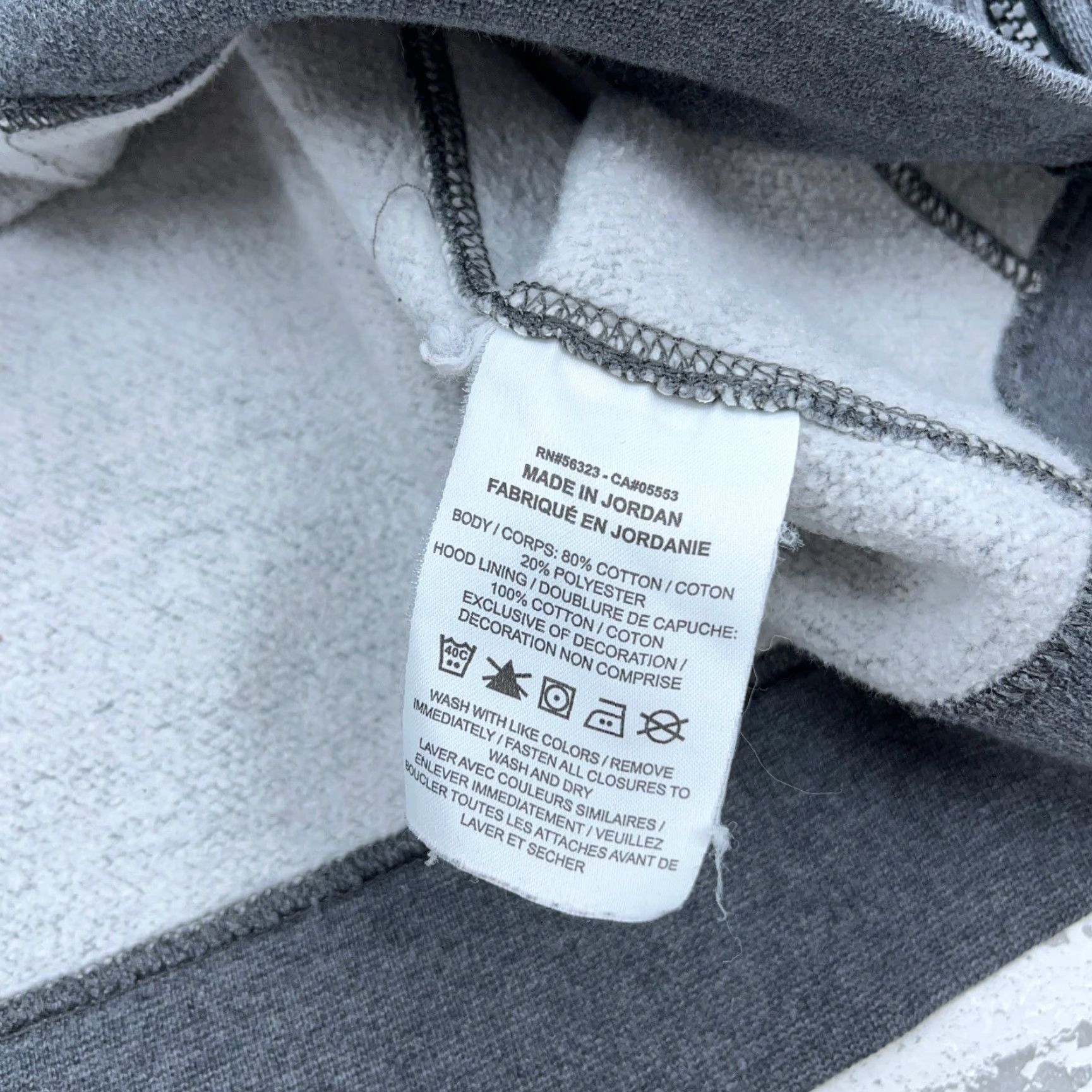 Nike Nike Hoodie Men Medium Gray Full Zip Sweatshirt Classic Sports Size US M / EU 48-50 / 2 - 6 Thumbnail