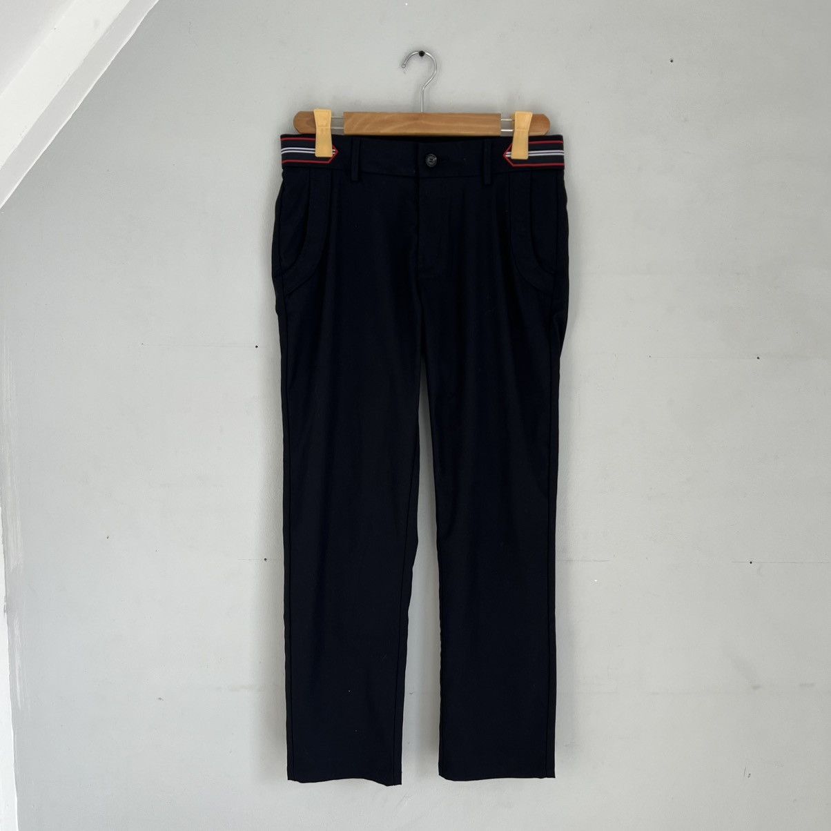 Burberry Burberry - SS/20 - "Evolution" Icon Stripe Mohair Trousers Size US 44 / EU 60 - 1 Thumbnail