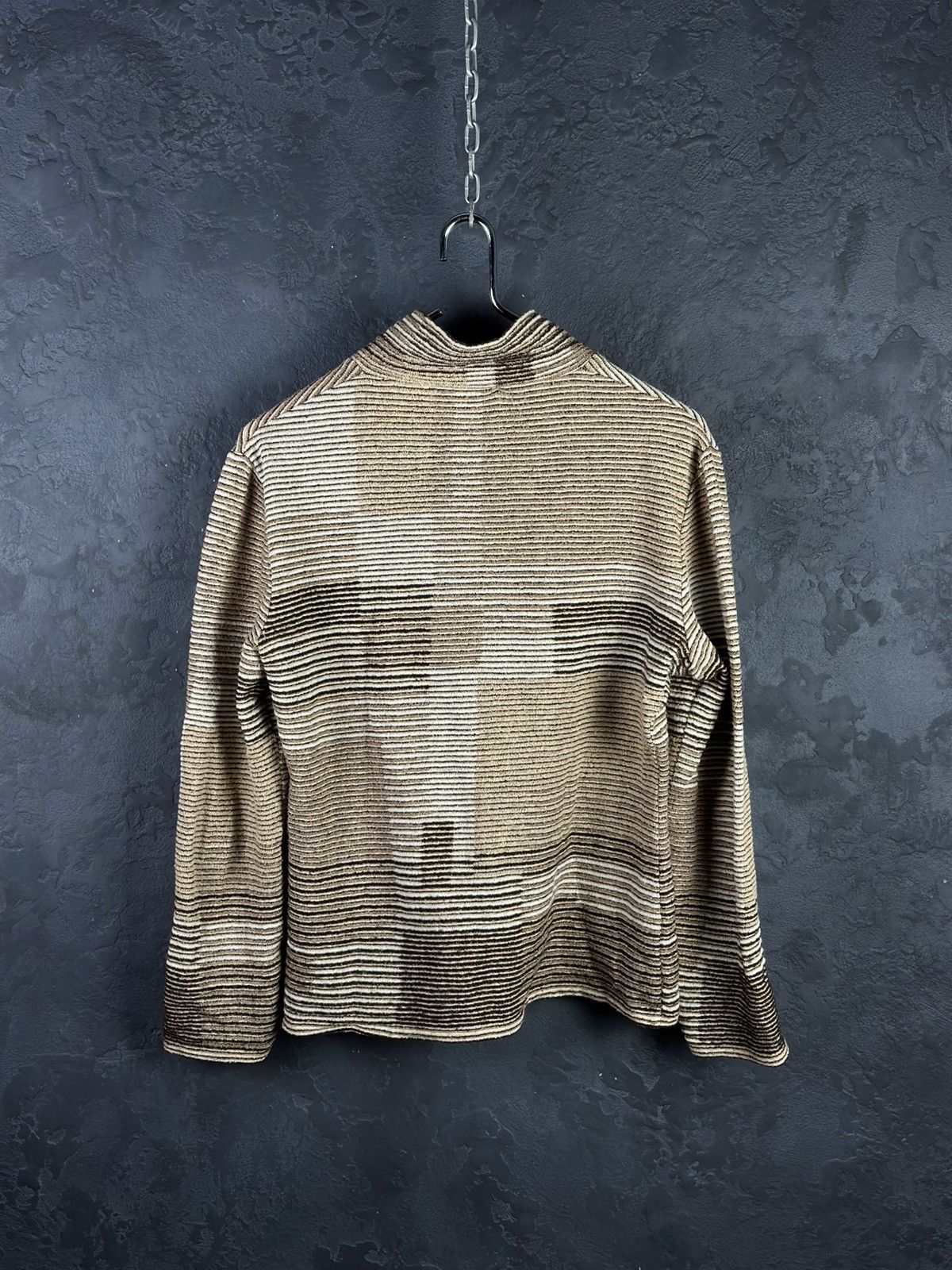 Missoni × Vintage Missoni Sport Vintage Wool Abstract Knitted Sweater Size L / US 10 / IT 46 - 5 Thumbnail