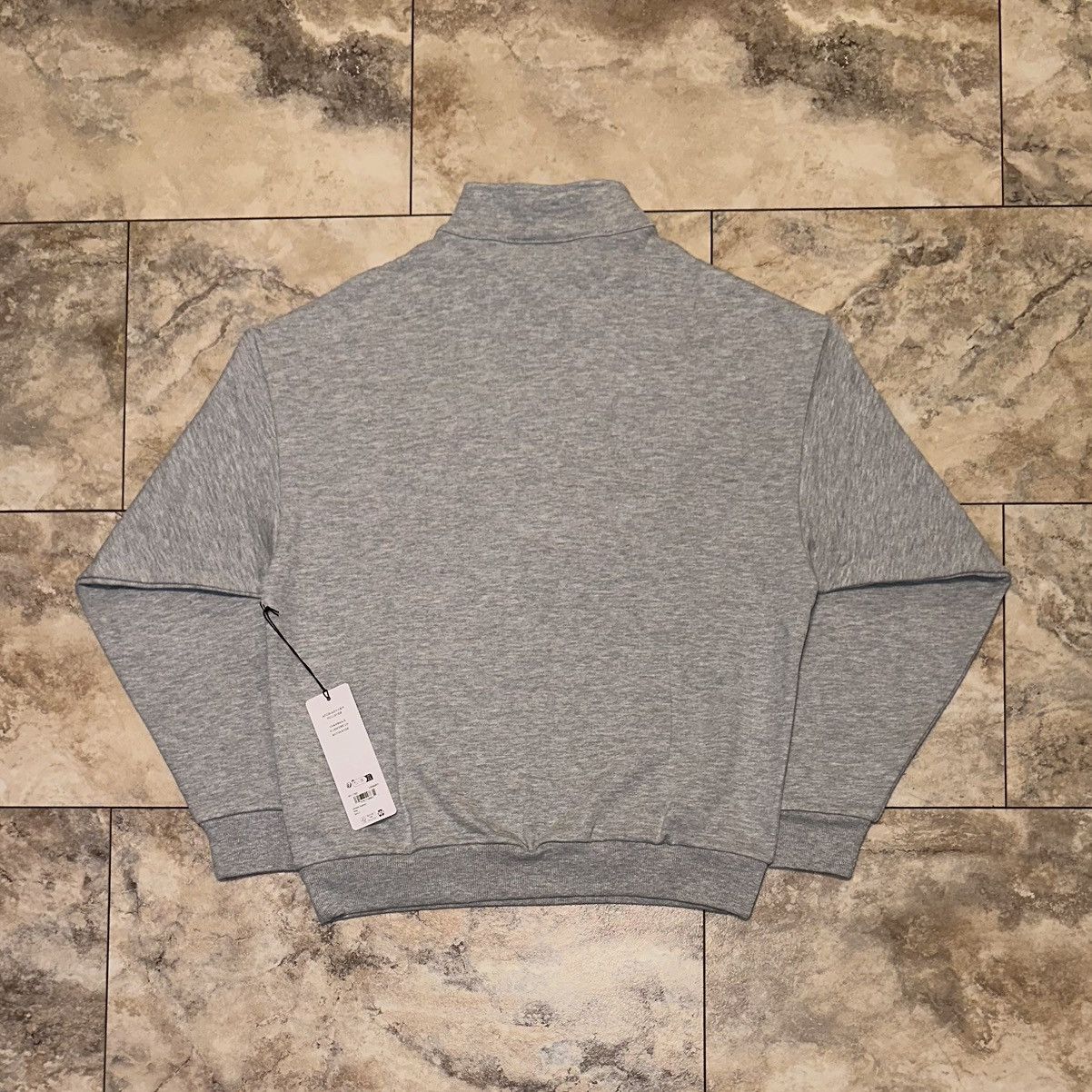 Alo Alo Yoga Accolade 1/4 Zip Athletic Heather Grey Sweatshirt S Size US S / EU 44-46 / 1 - 2 Thumbnail