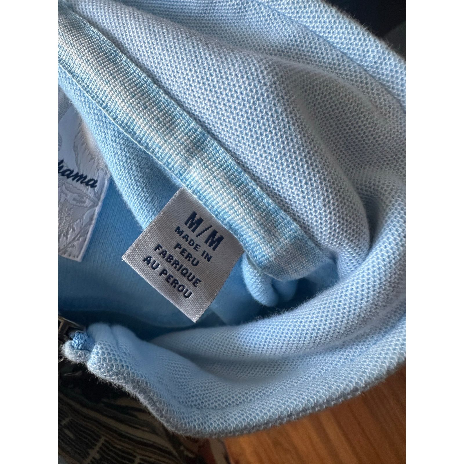 Tommy Bahama Tommy Bahama Light Blue 1/4-Zip Pullover Sweater Size US M / EU 48-50 / 2 - 8 Thumbnail