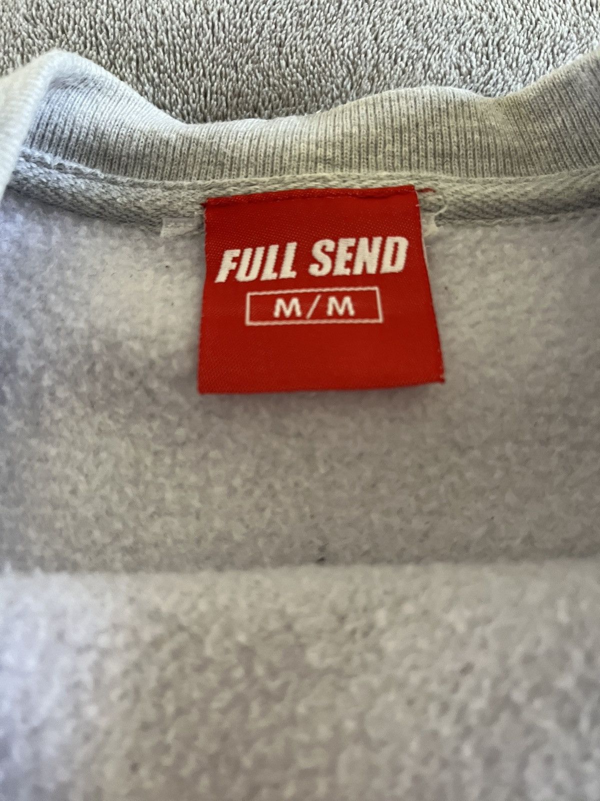 Full Send Full Send Nelk Boys - Canada Sweatshirt 2020 (Grey) Size US M / EU 48-50 / 2 - 6 Thumbnail