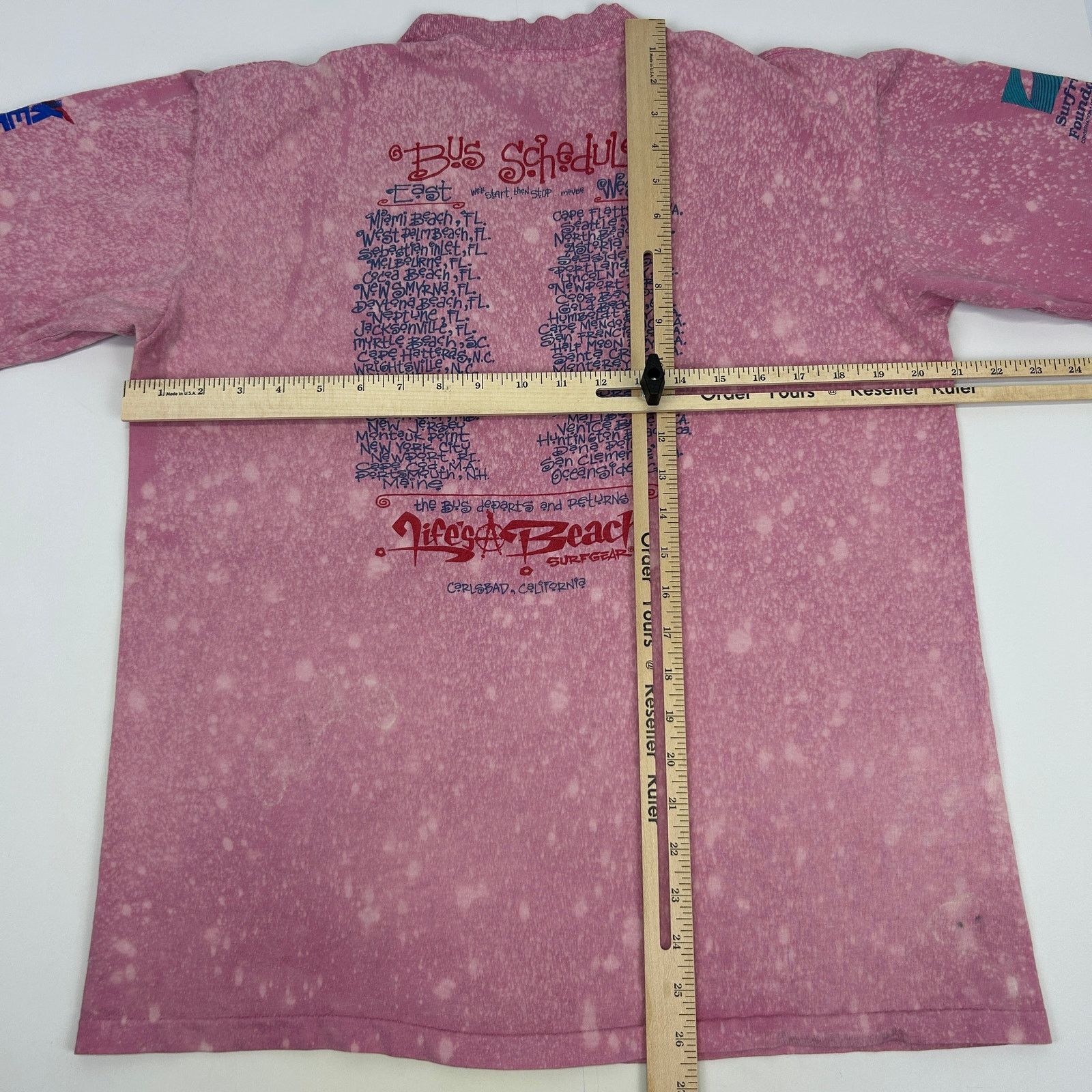 Vintage Vintage 90s MTV Rock the Vote Surf and Soul T Shirt Pink L Size US L / EU 52-54 / 3 - 10 Thumbnail