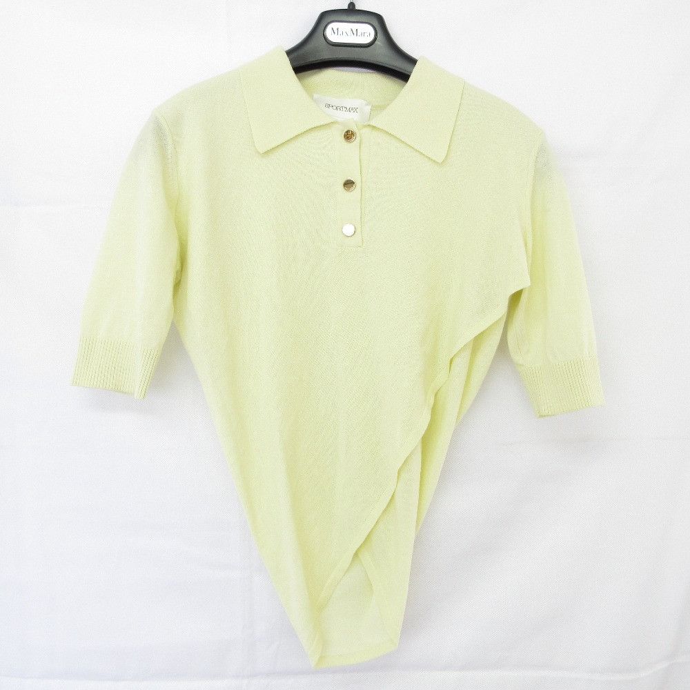 Max Mara MaxMara SPORTMAX Cotton Short Sleeve Top Cotton Tops DUTY FREE for USA Size ONE SIZE - 1 Thumbnail