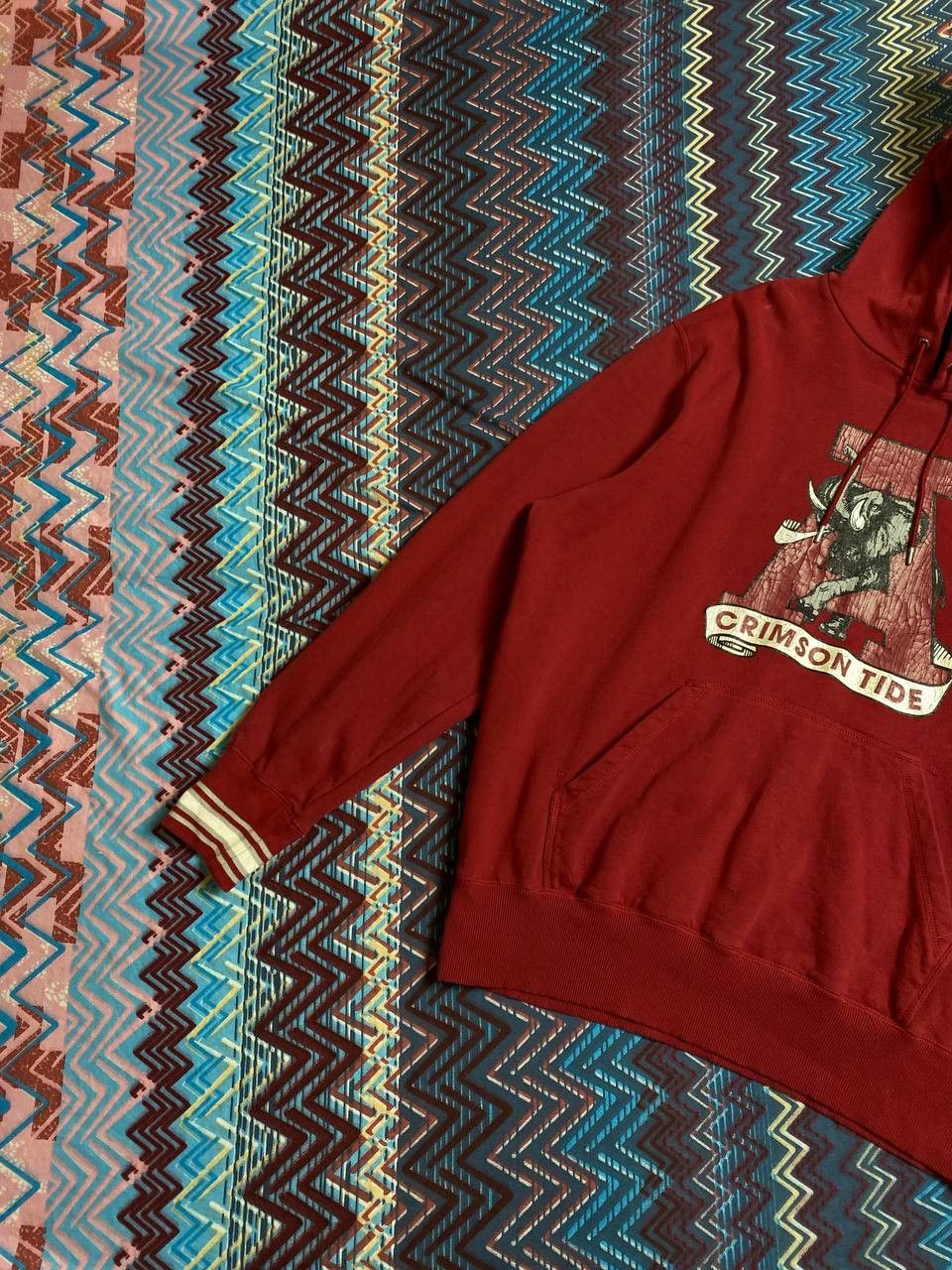 Nike × Vintage NIKE hoodie Y2K Distressed faded SWOOSH print logo Size US XL / EU 56 / 4 - 7 Thumbnail