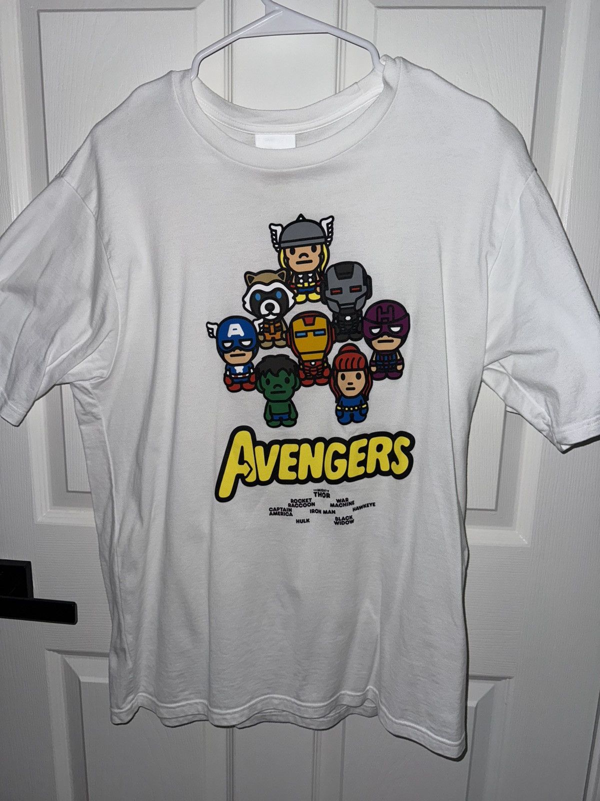 Bape × Marvel Comics Bape x Marvel Comics Milo Avengers Tee | Grailed
