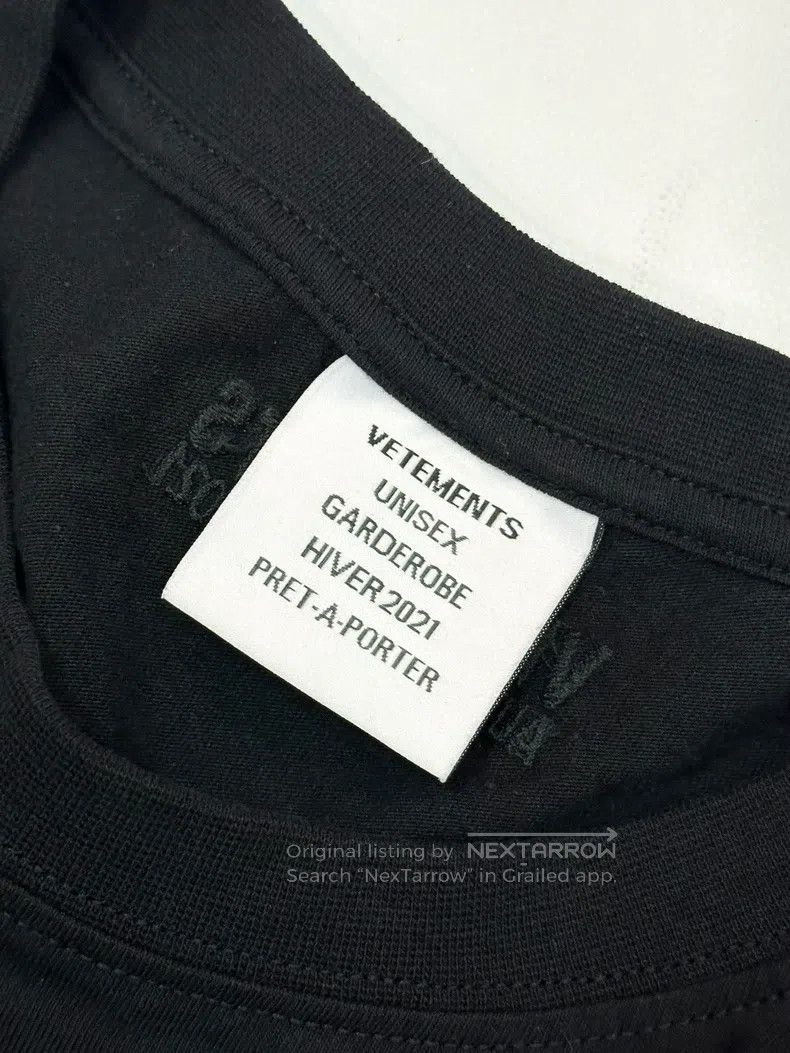 Vetements Vetements Lettering Short Sleeve Size US L / EU 52-54 / 3 - 4 Thumbnail