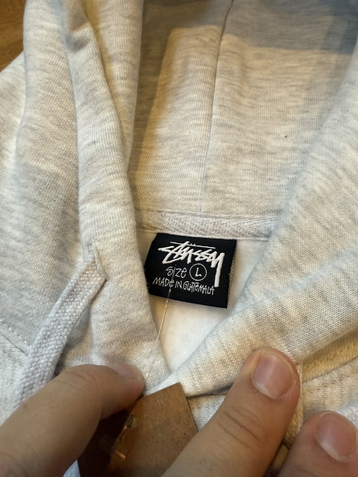 Stussy Stussy Stu C. Hoodie Heather Grey Size US L / EU 52-54 / 3 - 4 Thumbnail
