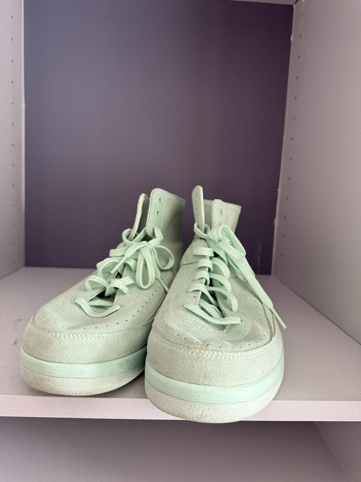 Jordan Brand Jordan 2 Deconstructed Mint Green 2017 897521-303 Size US 9.5 / EU 42-43 - 2 Thumbnail
