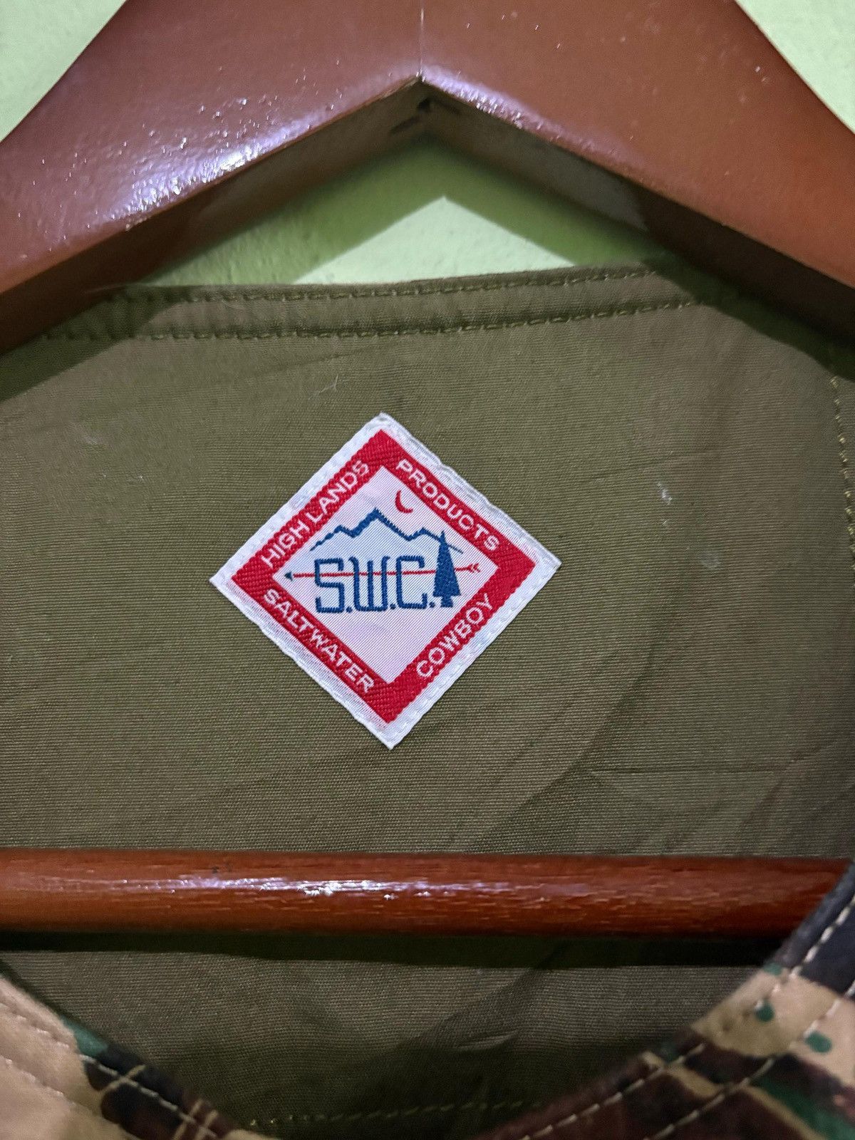 Japanese Brand VTG Japanese Brand Salt Water Cowboy Amry Vest Riversible Size US M / EU 48-50 / 2 - 2 Thumbnail