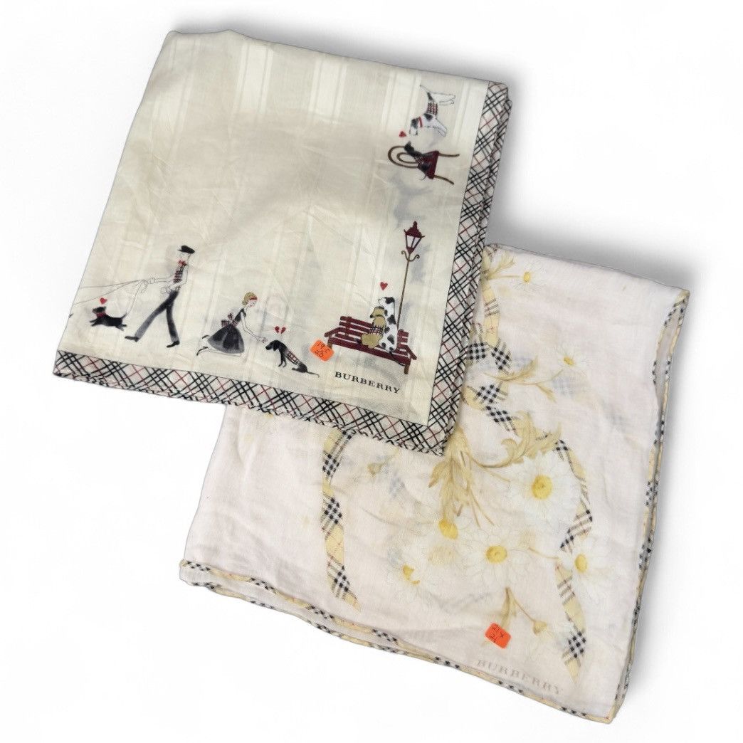 Burberry 🔥Handkerchief | Neckerchief | Bandana | Pocket-square | Size ONE SIZE - 1 Thumbnail