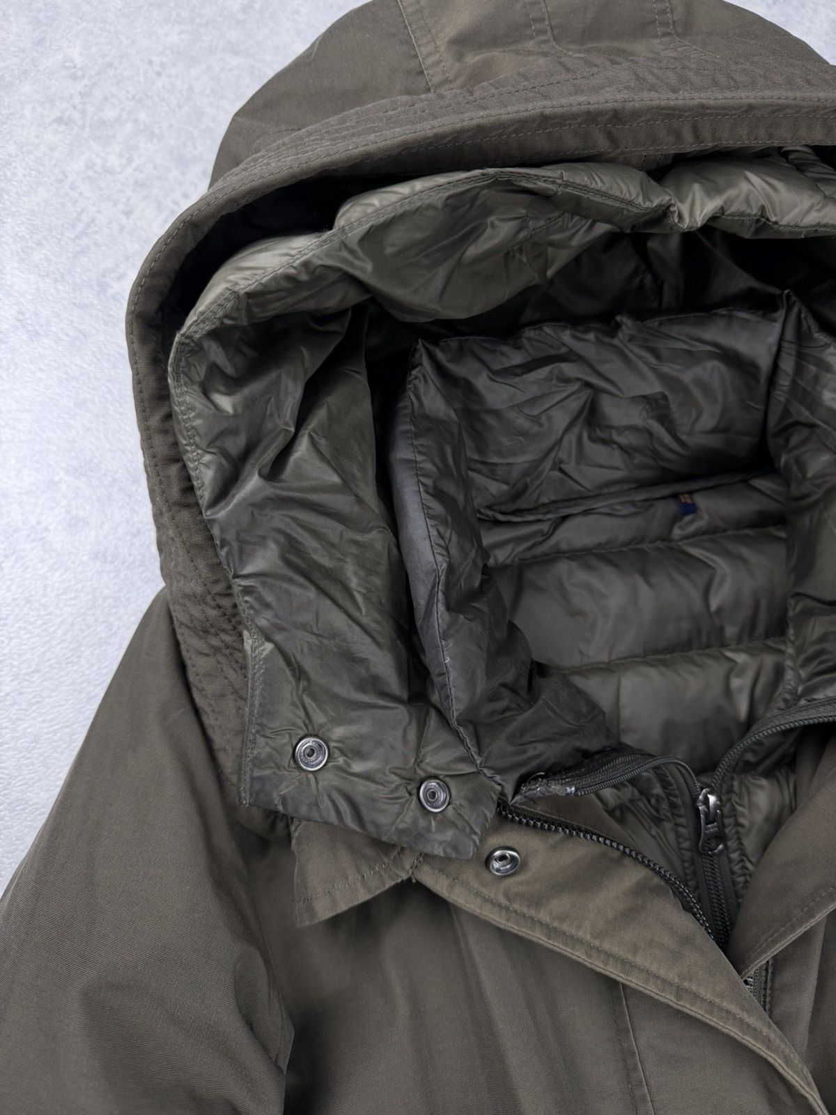 Woolrich Woolen Mills Women’s Woolrich Ramar Cloth Hooded Parka Jacket Olive M Size M / US 6-8 / IT 42-44 - 7 Thumbnail