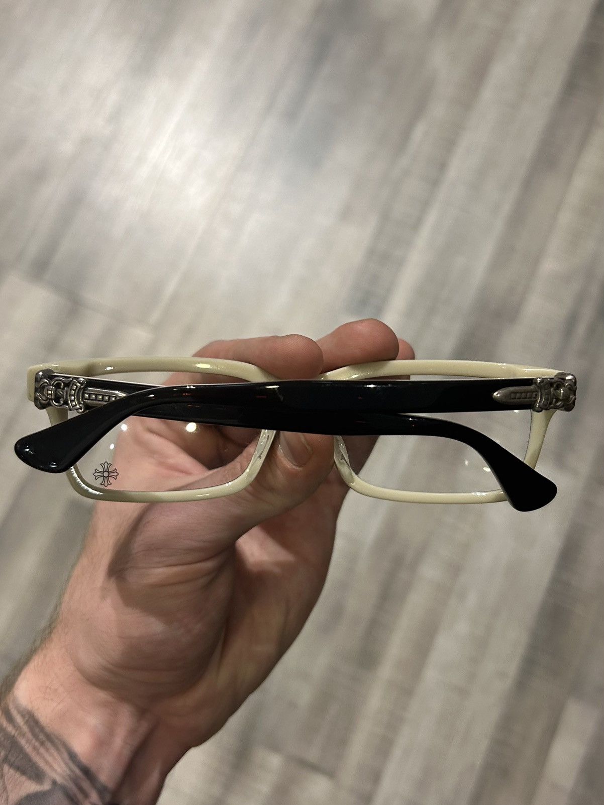 Chrome Hearts Chrome Hearts Rumpleforeskin Glasses Size ONE SIZE - 2 Thumbnail