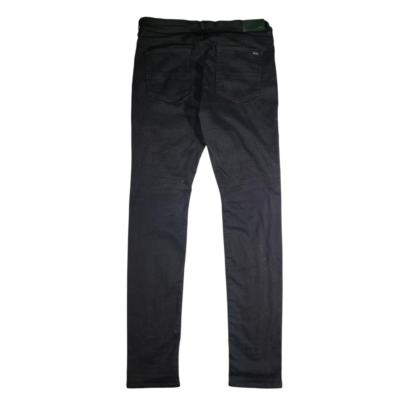 Amiri Amiri MX1 Gold Patch Black Jeans Size US 38 / EU 54 - 2 Thumbnail