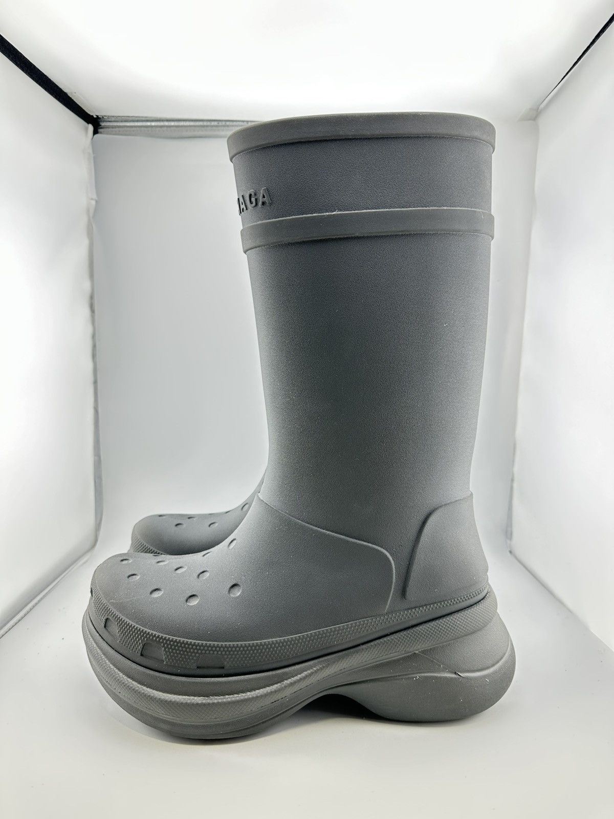 Balenciaga × Crocs BALENCIAGA X CROCS BOOTS SIZE 41 Size US 10 / IT 40 - 2 Thumbnail