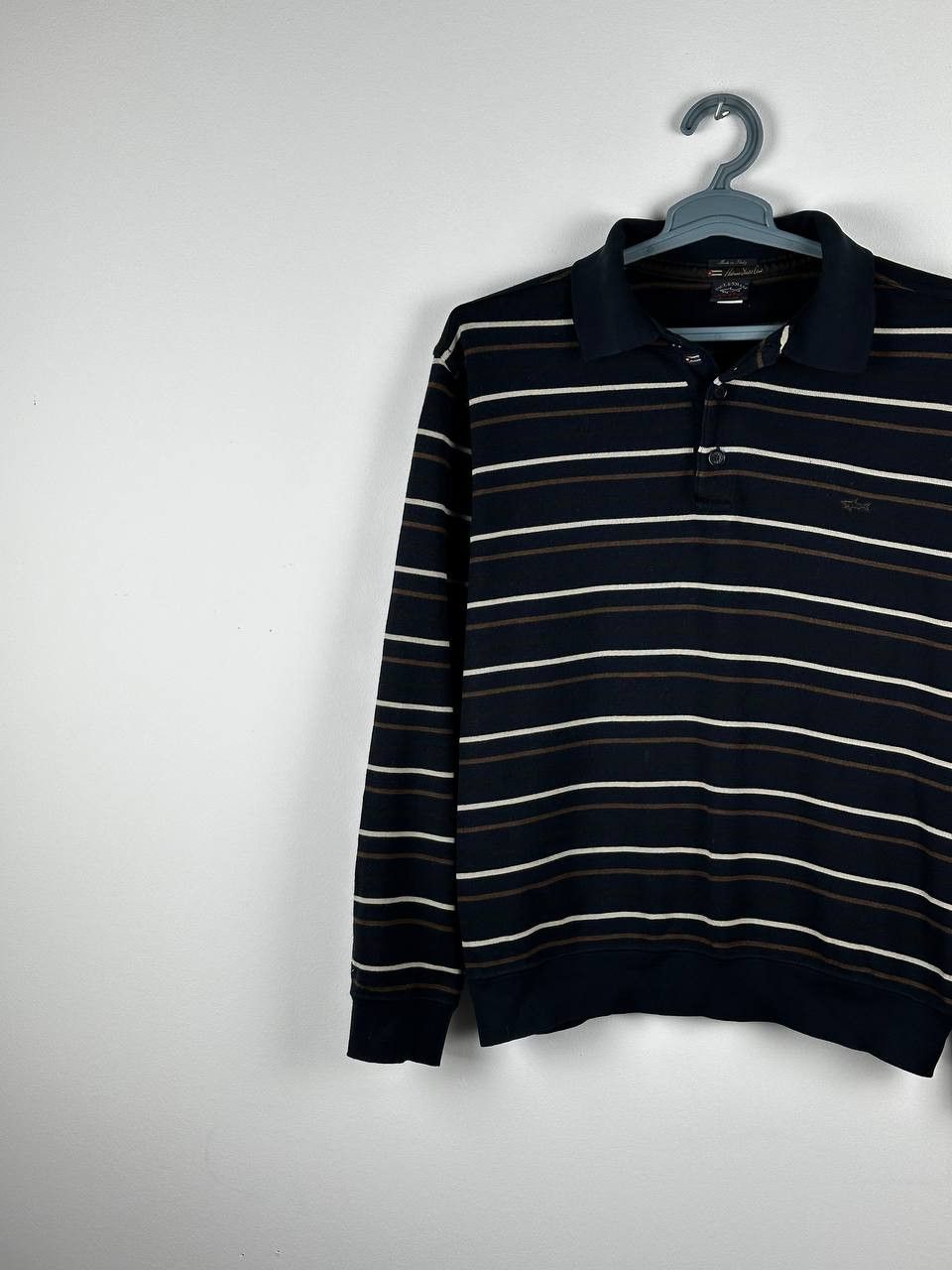 Paul & Shark × Vintage Paul Shark Wool Havana Havana Yacht Club Sweater Size US XL / EU 56 / 4 - 2 Thumbnail