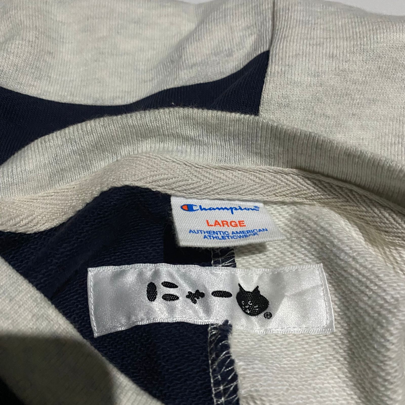 Champion × Ne-Net Champion X Ne-Net Two Tone Sweater Size US L / EU 52-54 / 3 - 6 Thumbnail