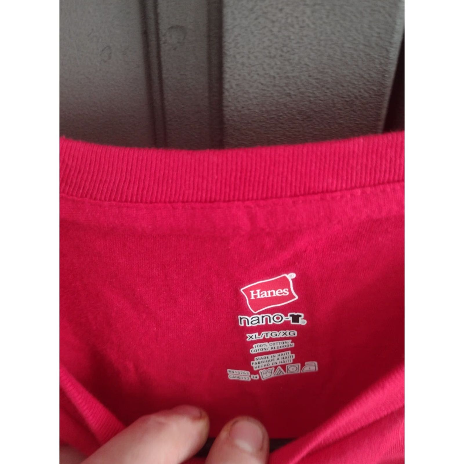 Hanes Budweiser Beer T-Shirt Men X-Large Red USA Military 2010s Mens Size US XL / EU 56 / 4 - 5 Thumbnail