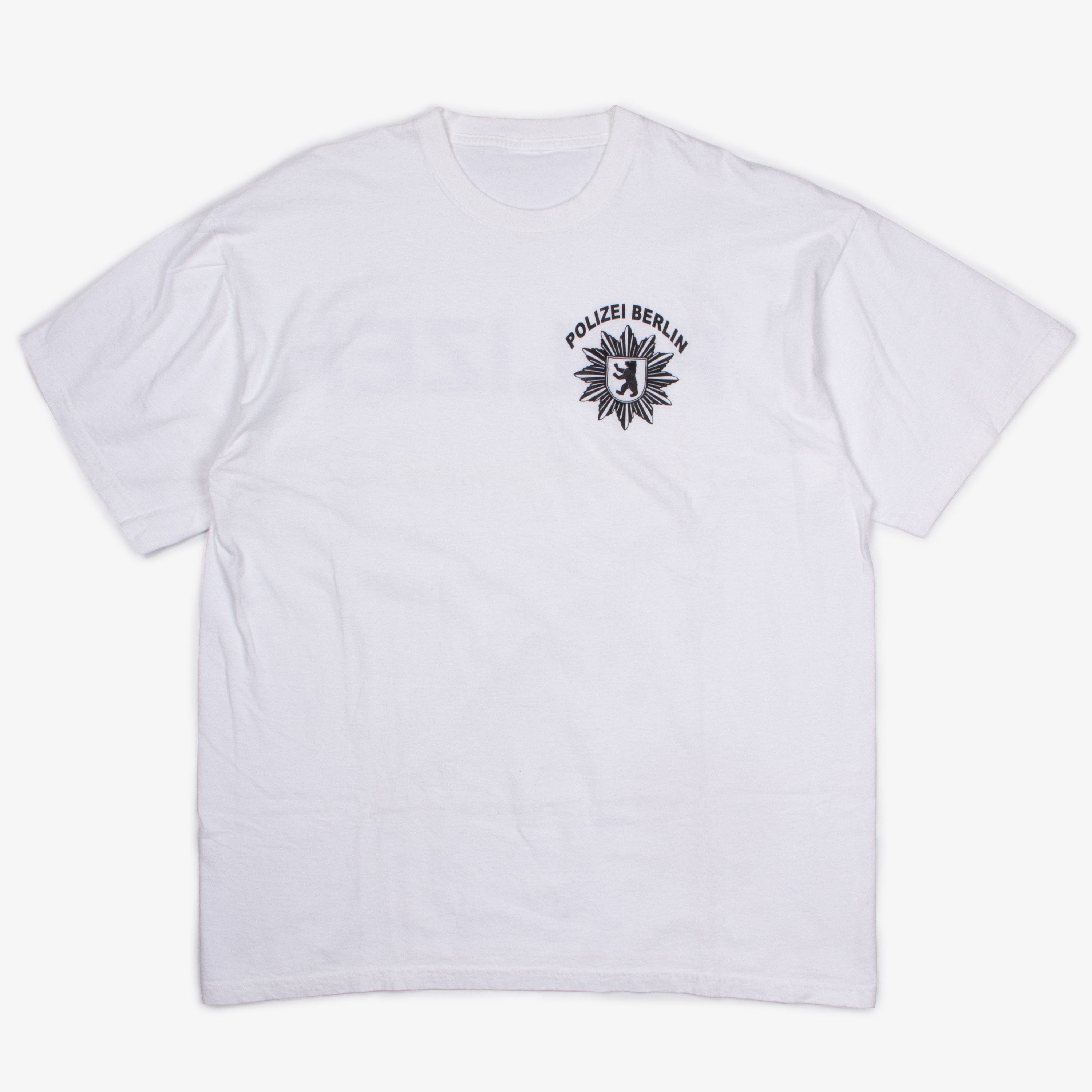 Vintage VINTAGE POLIZEI TEE Size US L / EU 52-54 / 3 - 2 Thumbnail