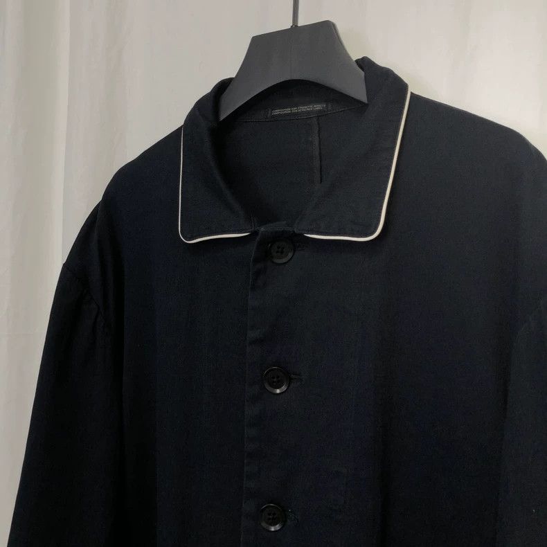 Yohji Yamamoto Yohji Yamamoto 03 SS white line jacket 2505-Nextarrow Size US L / EU 52-54 / 3 - 3 Thumbnail