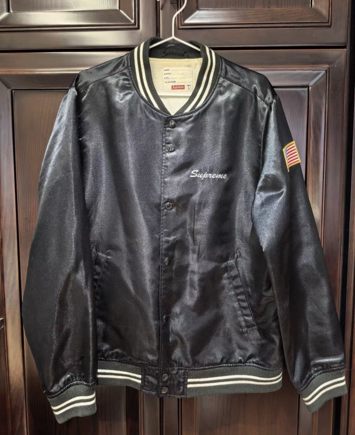 Supreme supreme 15ss Satin Club jacket Size US L / EU 52-54 / 3 - 1 Thumbnail