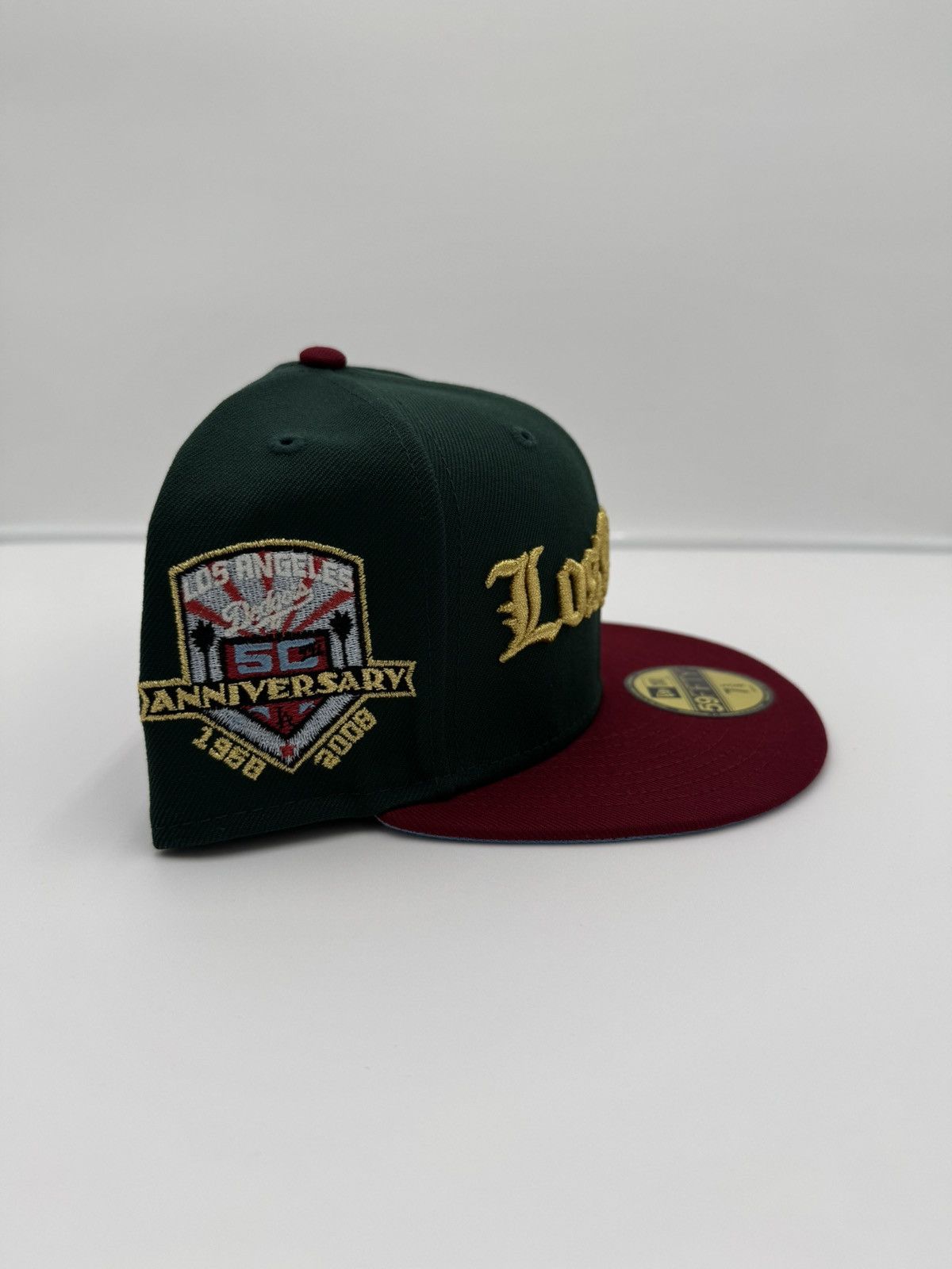 New Era Los Angeles Dodgers Fitted 50th Anniversary Patch Rushmore Size ONE SIZE - 3 Thumbnail