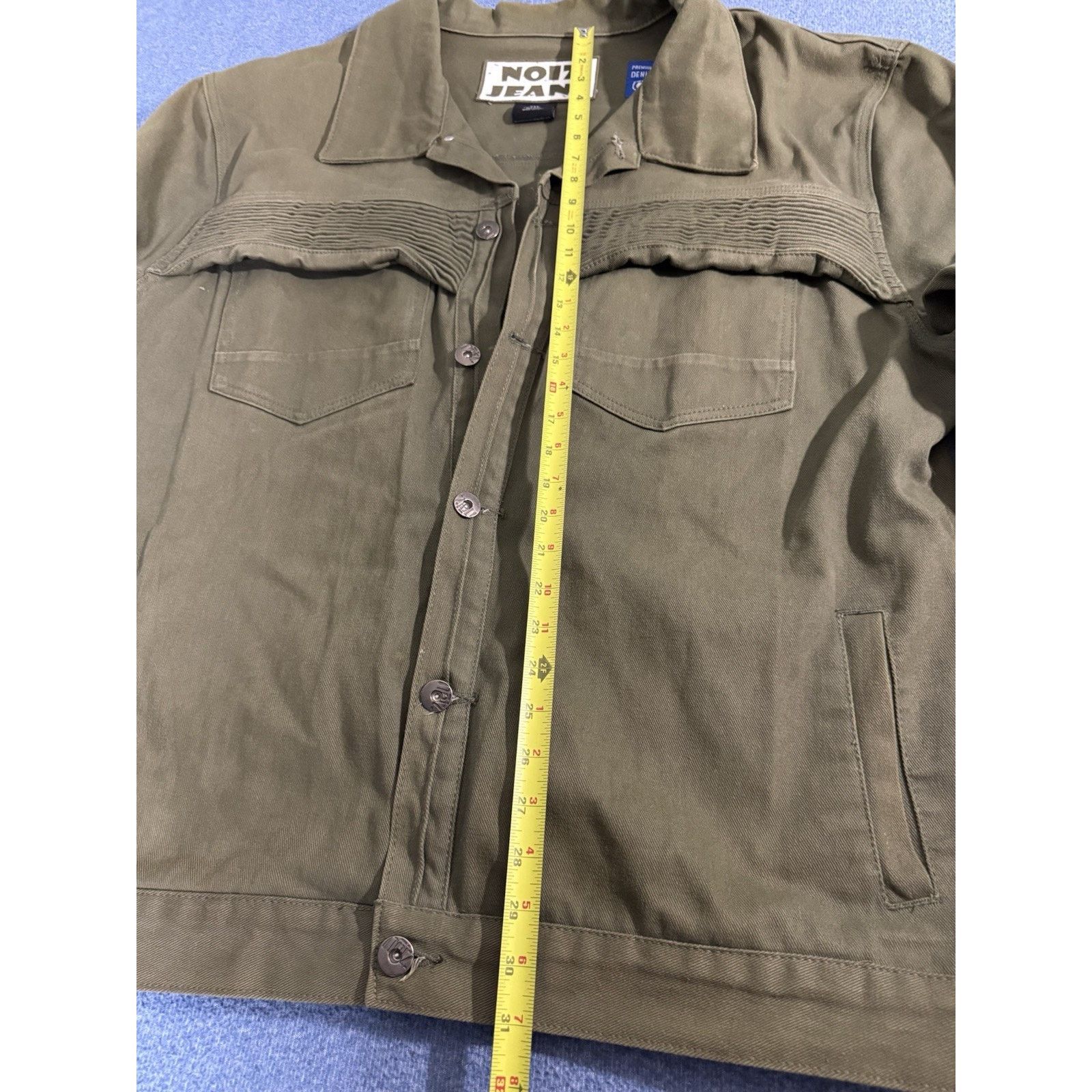 Other Vintage Noiz Green Denim Set Including Jacket 4XL & Jeans 44 Size US XXL / EU 58 / 5 - 5 Thumbnail
