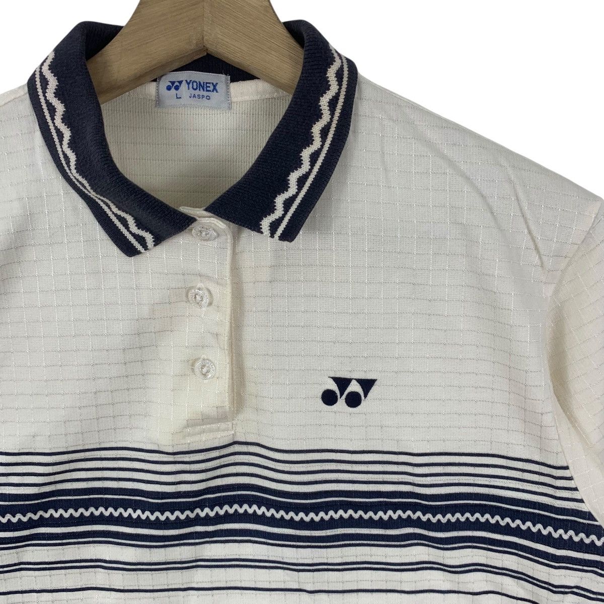 Issey Miyake Vintage ISSEY MIYAKE x YONEX JAPAN Collection Polo Tee Size L / US 10 / IT 46 - 6 Thumbnail