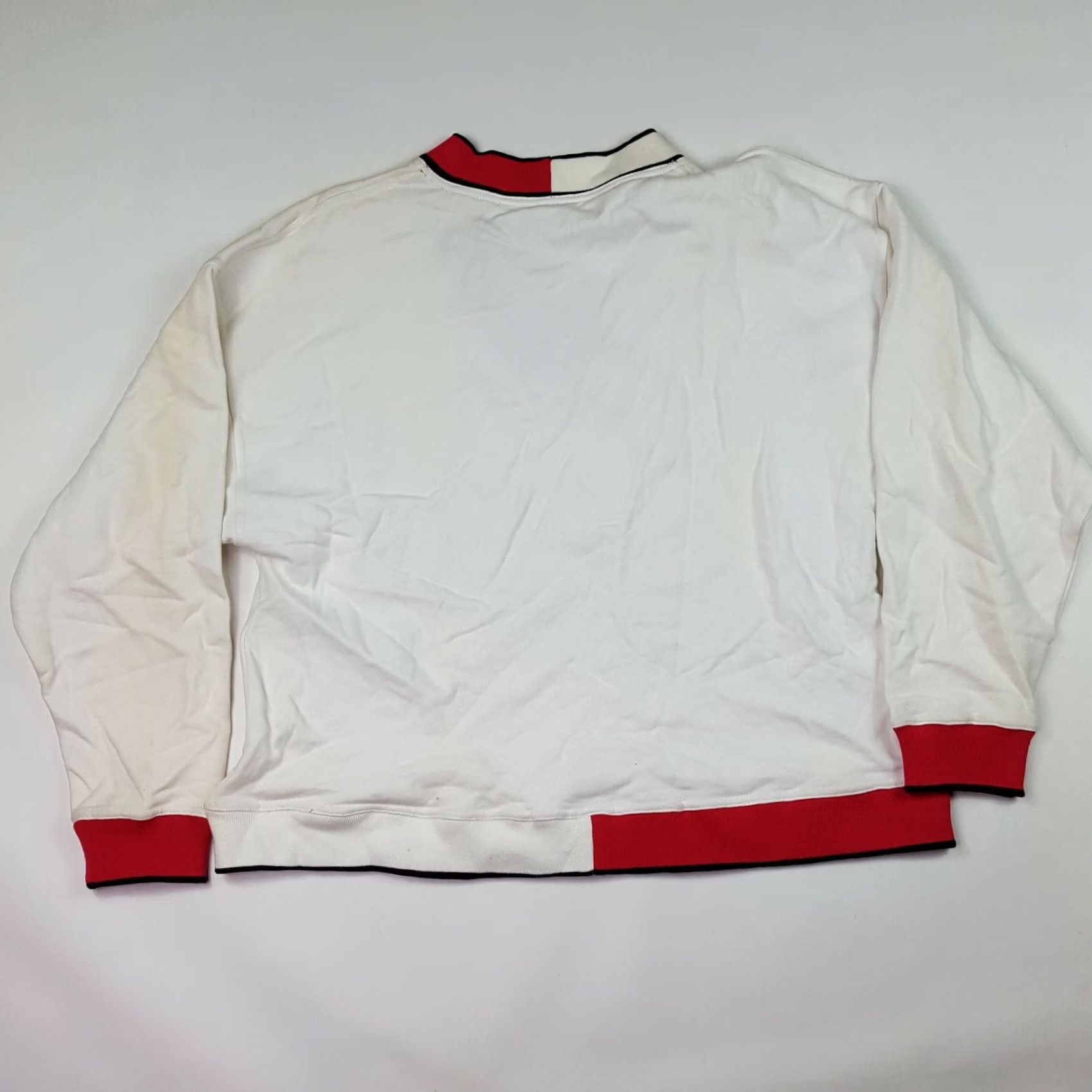 Le Coq Sportif VINTAGE Le Coq Sportif Mens Pullover Sweatshirt M White 80s 90s College Tennis Golf Retro Graphic Print Size US M / EU 48-50 / 2 - 5 Thumbnail
