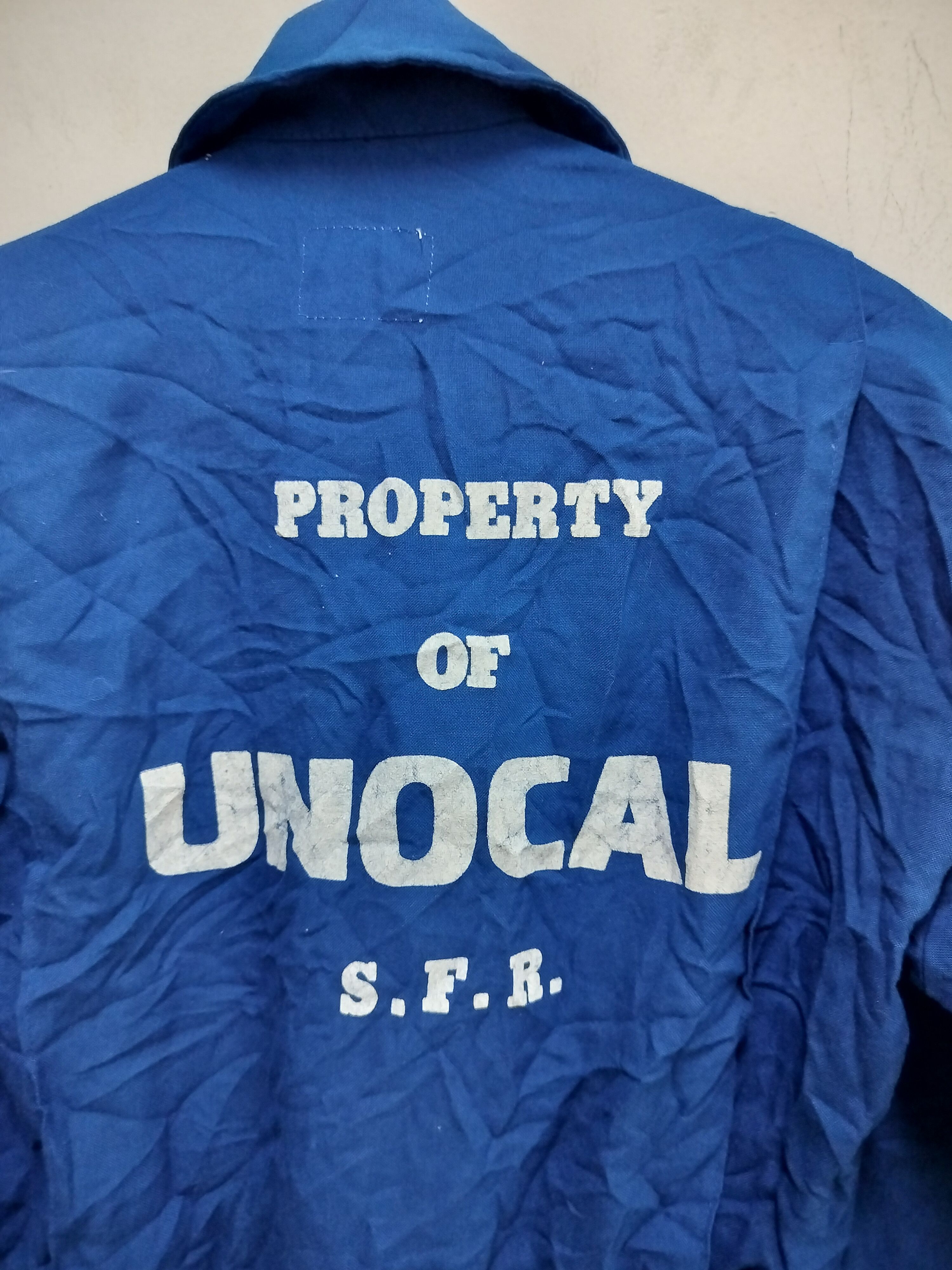Vintage Vintage Rare 70s Unocal S.F.R. 76 Lubricant coverall Size US M / EU 48-50 / 2 - 2 Thumbnail