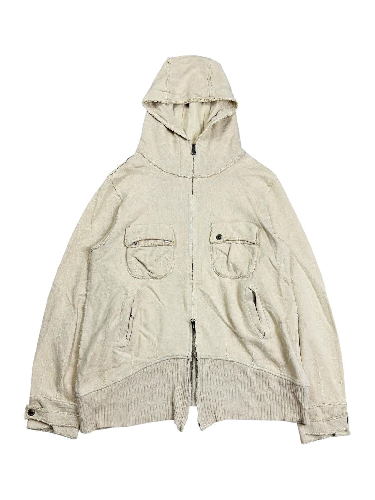GOA 2000s Enchantement_? - Apocalypse Style Cargo Zip Hoodie Size US M / EU 48-50 / 2 - 1 Thumbnail