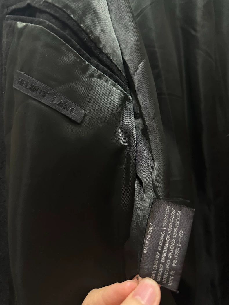 Helmut Lang HELMUT LANG size1 Press the leather suit jacket Size 34R - 5 Thumbnail