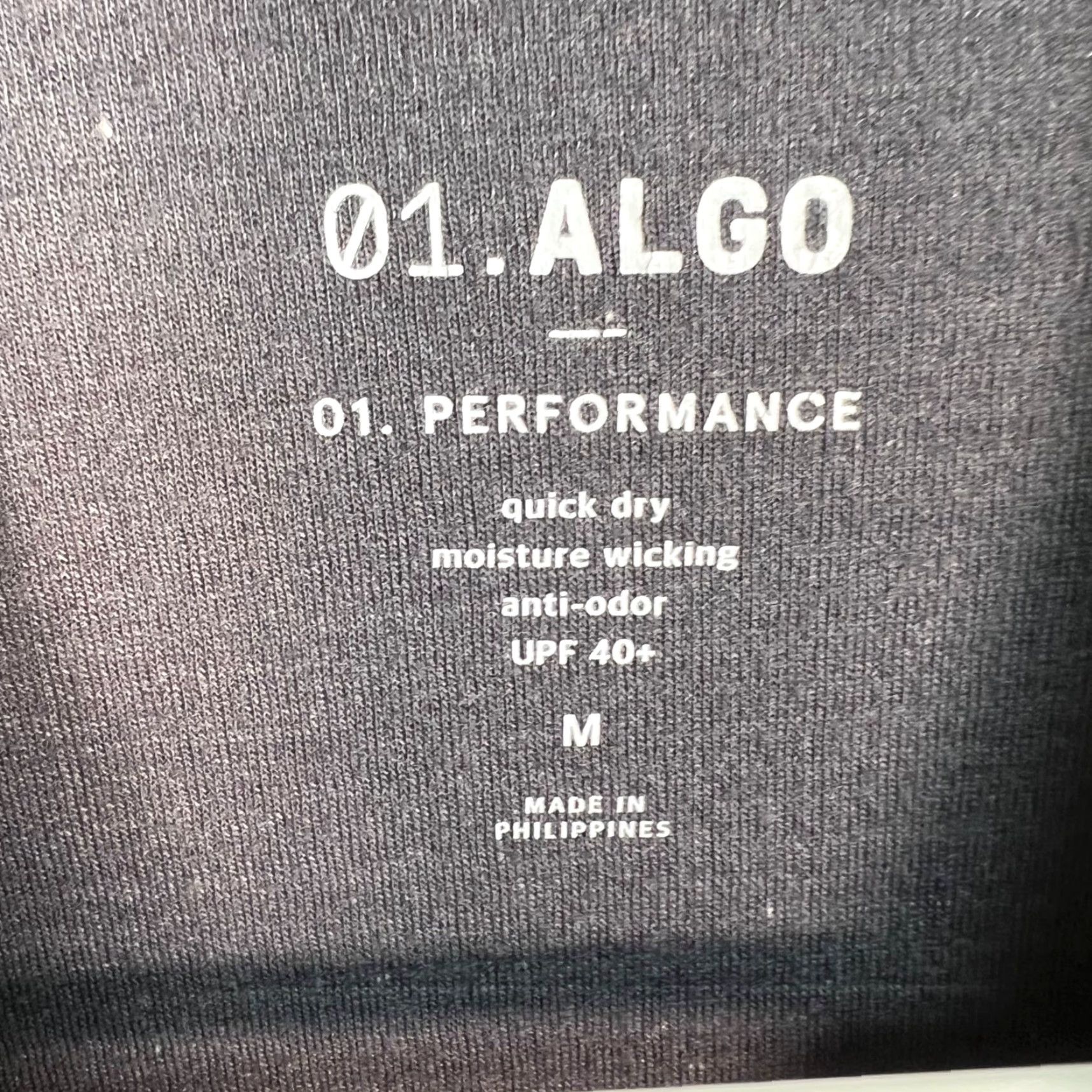 Vintage VINTAGE 01.Algo Performance Long Sleeve T-Shirt Mens Medium Gray Activewear Crew Neck Shirt Mens M Gray Size US M / EU 48-50 / 2 - 3 Thumbnail