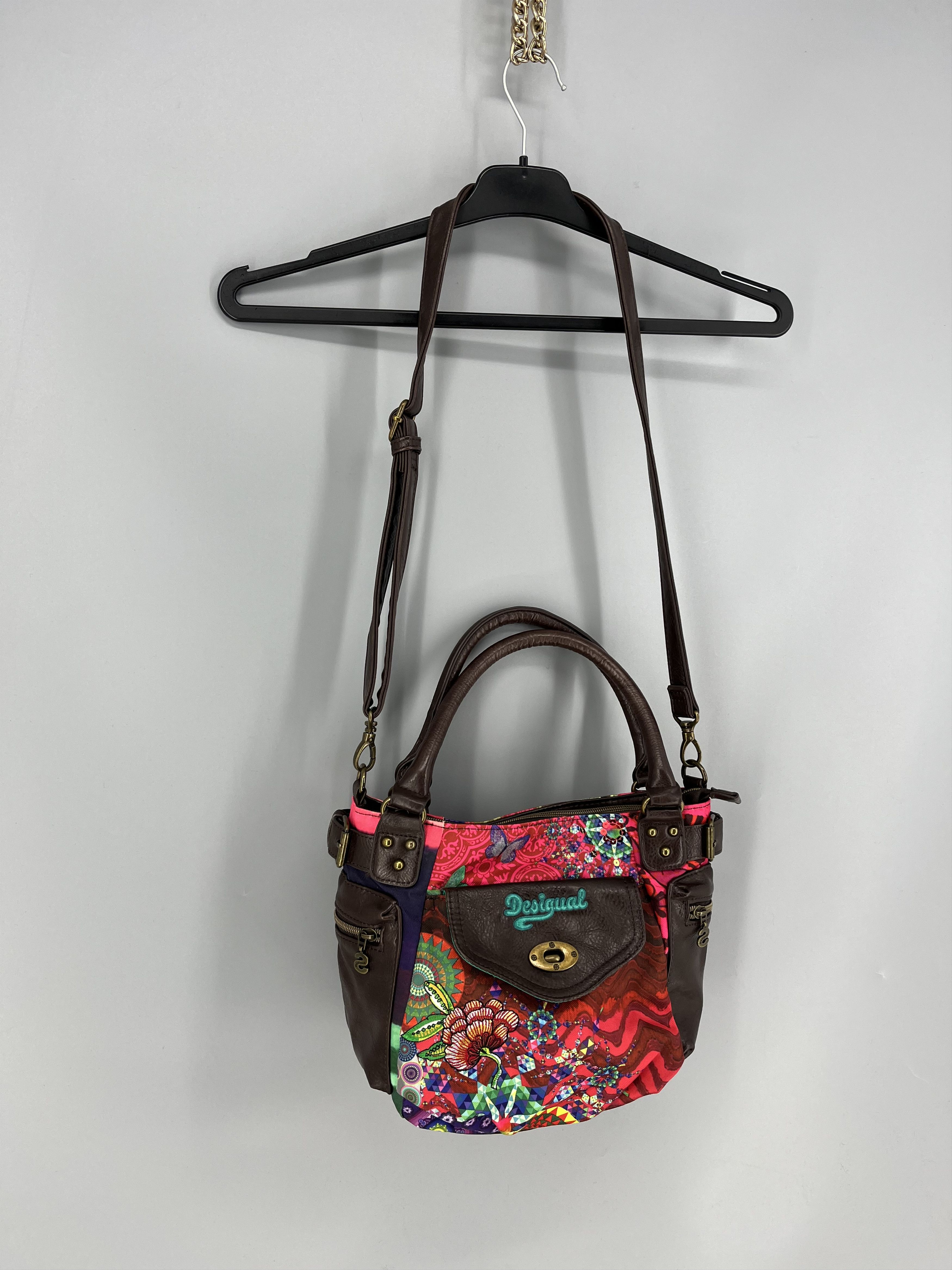 Desigual Desigual Handbag Satchel Rainbow Authentic hand Bag Size ONE SIZE - 2 Thumbnail