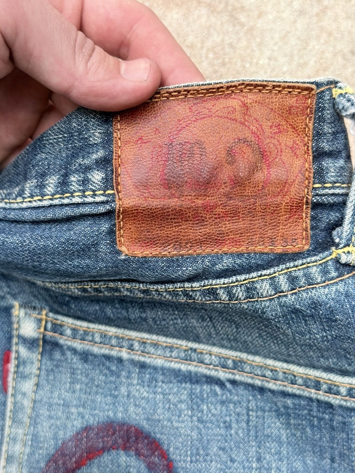 Evisu Evisu japanese selvedge jeans Size US 30 / EU 46 - 13 Thumbnail