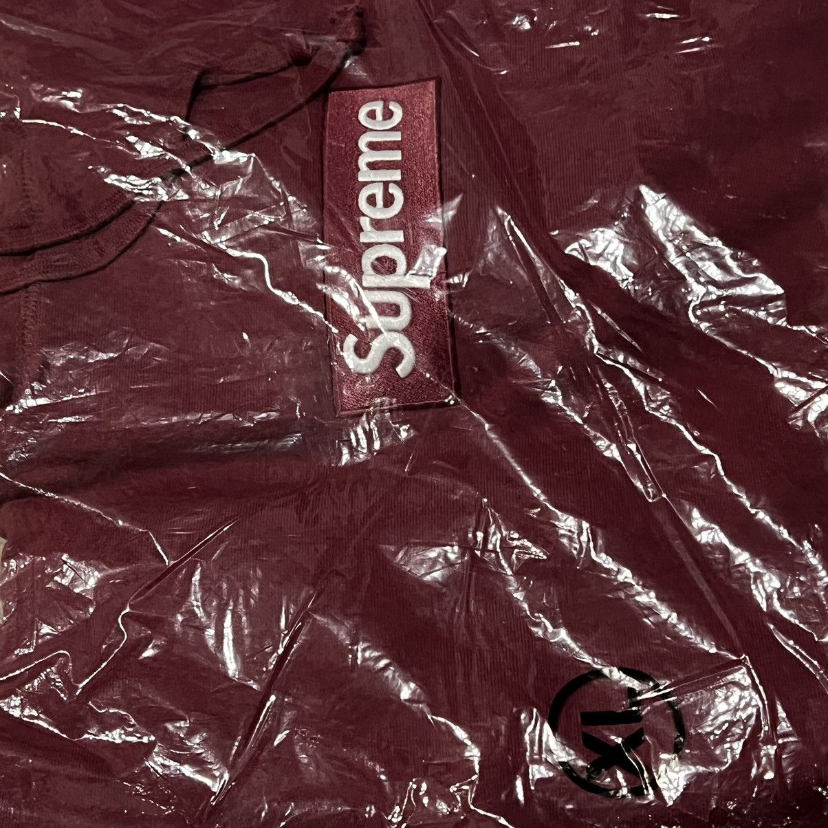 Supreme Supreme Plum Box Logo hoodie Size US XL / EU 56 / 4 - 5 Thumbnail