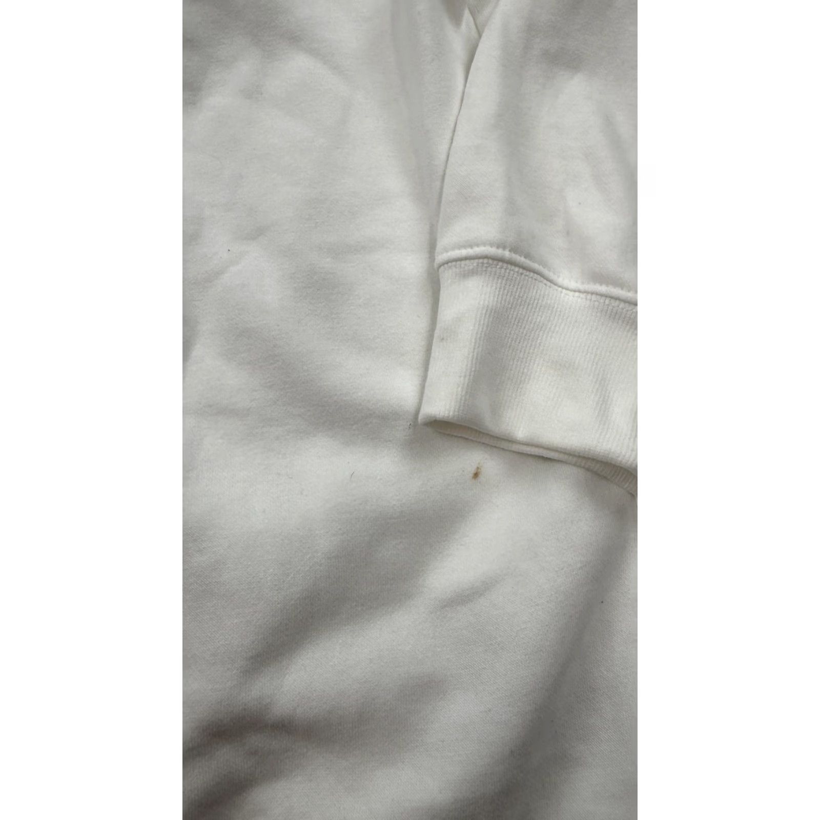 H&M H&M Mens Sweatshirt Medium White Crewneck Pullover Solid Casual Basic Size US M / EU 48-50 / 2 - 4 Thumbnail