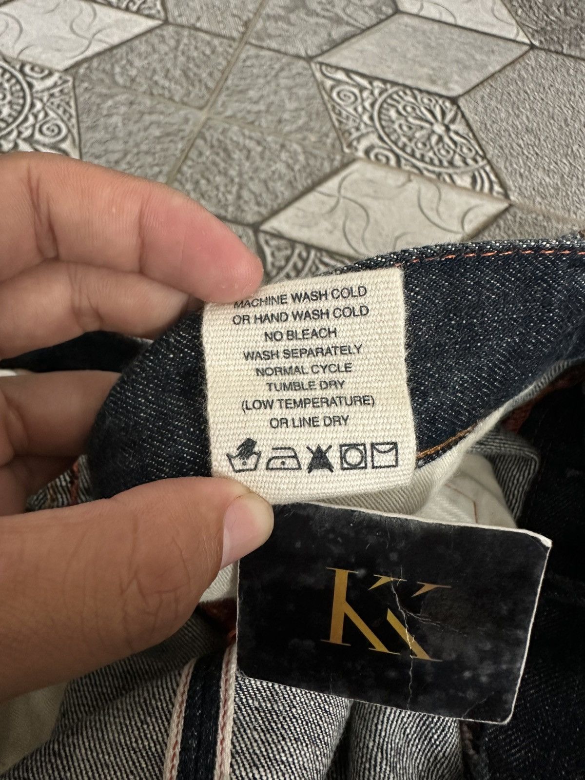 Evisu EVISU PARIS FRANCE RED DAICOCK SELVEDGE DENIM Size US 38 / EU 54 - 7 Thumbnail